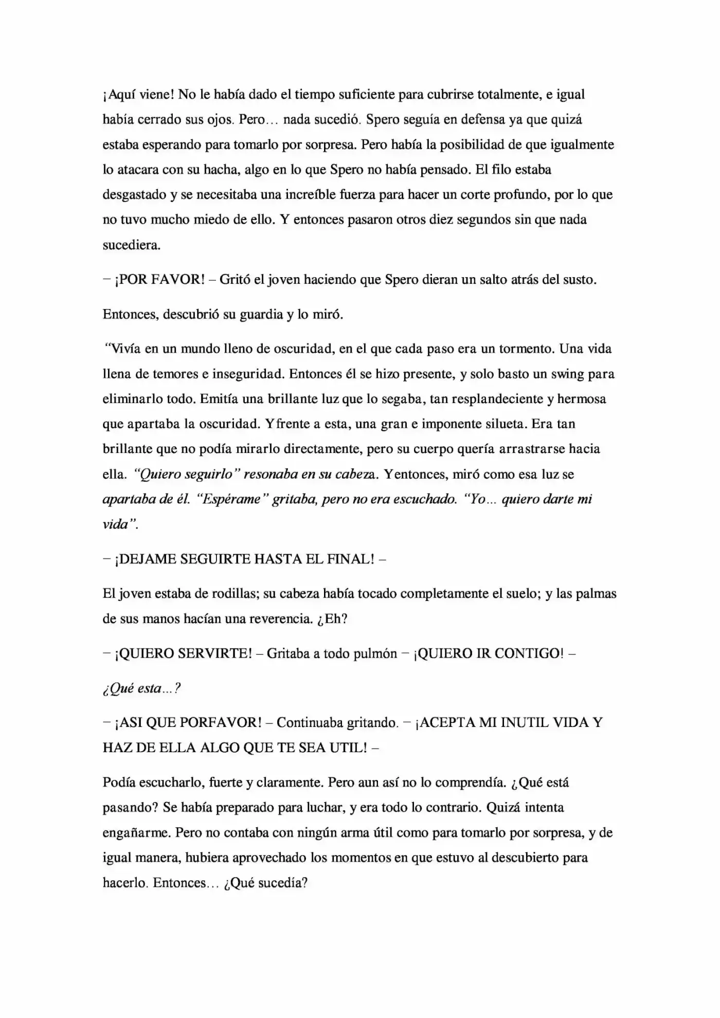 La Profecía Del Héroe (Novela) - Capítulo 14 - Página 5 - LectorTMOo