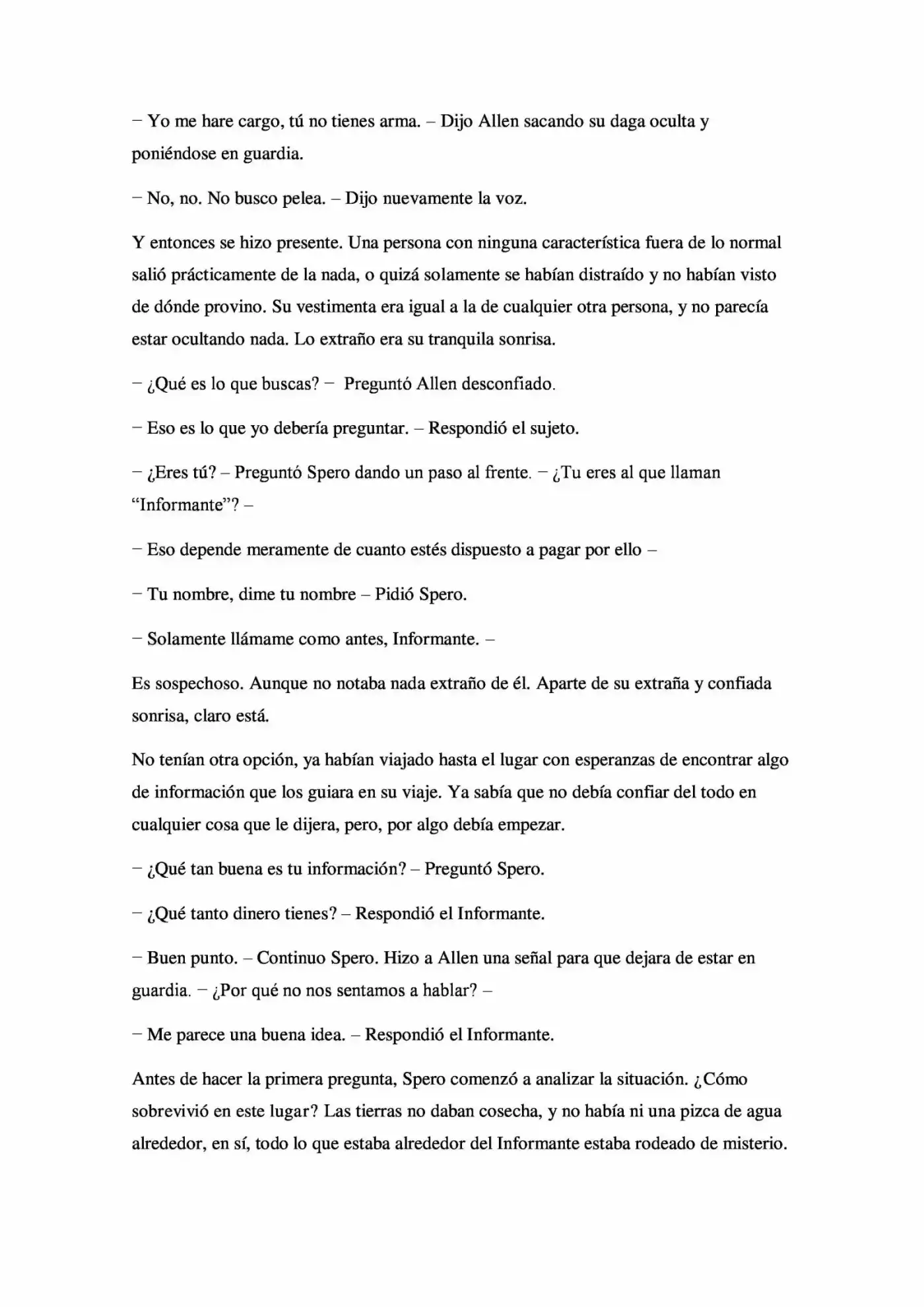 La Profecía Del Héroe (Novela) - Capítulo 14 - Página 16 - LectorTMOo