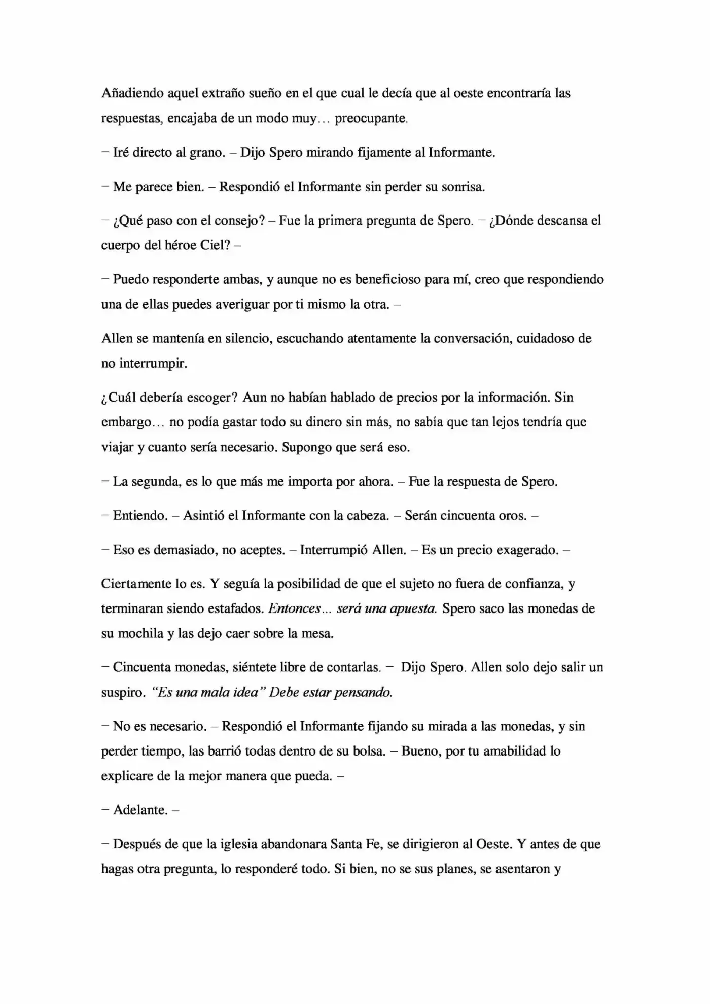 La Profecía Del Héroe (Novela) - Capítulo 14 - Página 17 - LectorTMOo