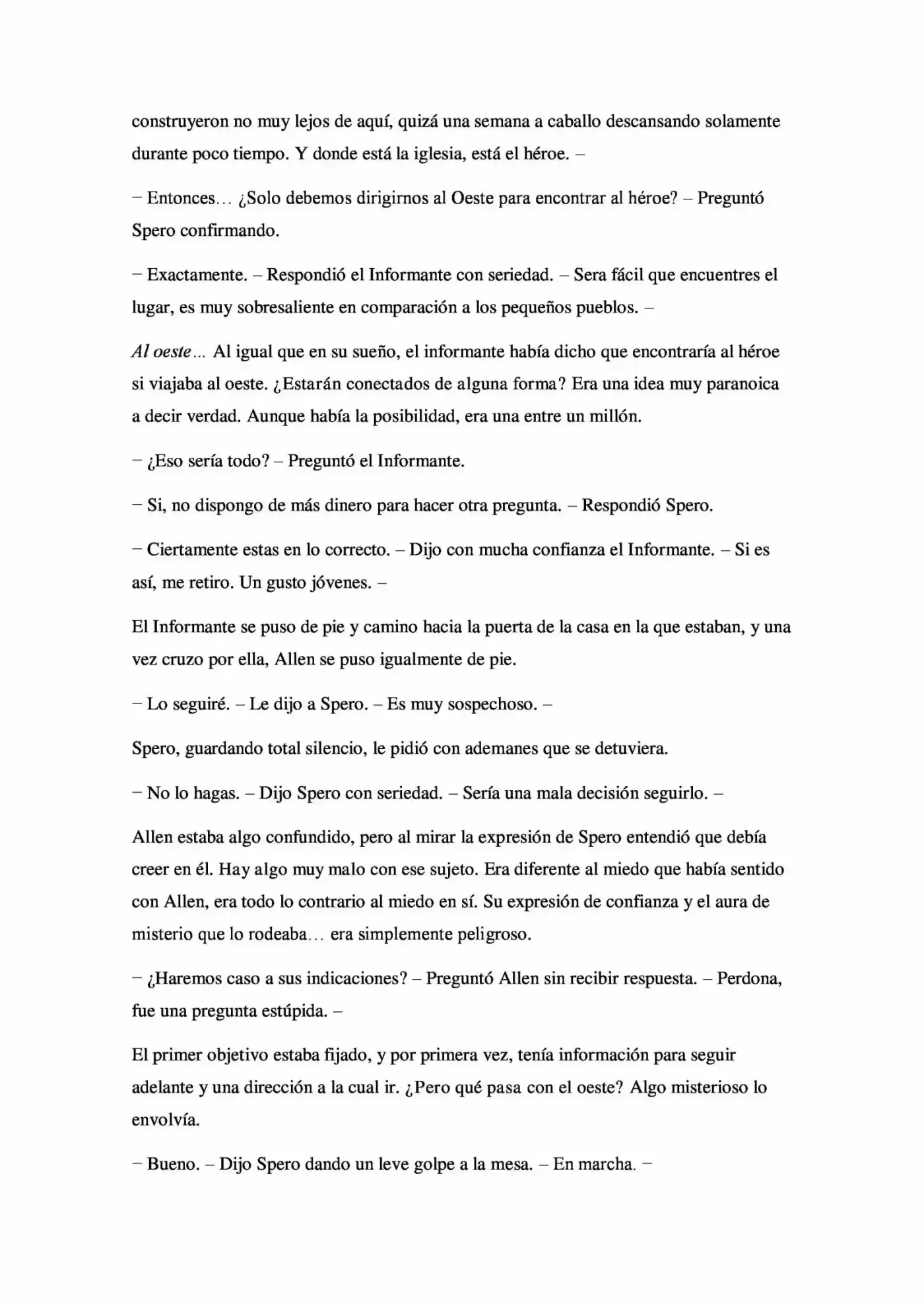 La Profecía Del Héroe (Novela) - Capítulo 14 - Página 18 - LectorTMOo
