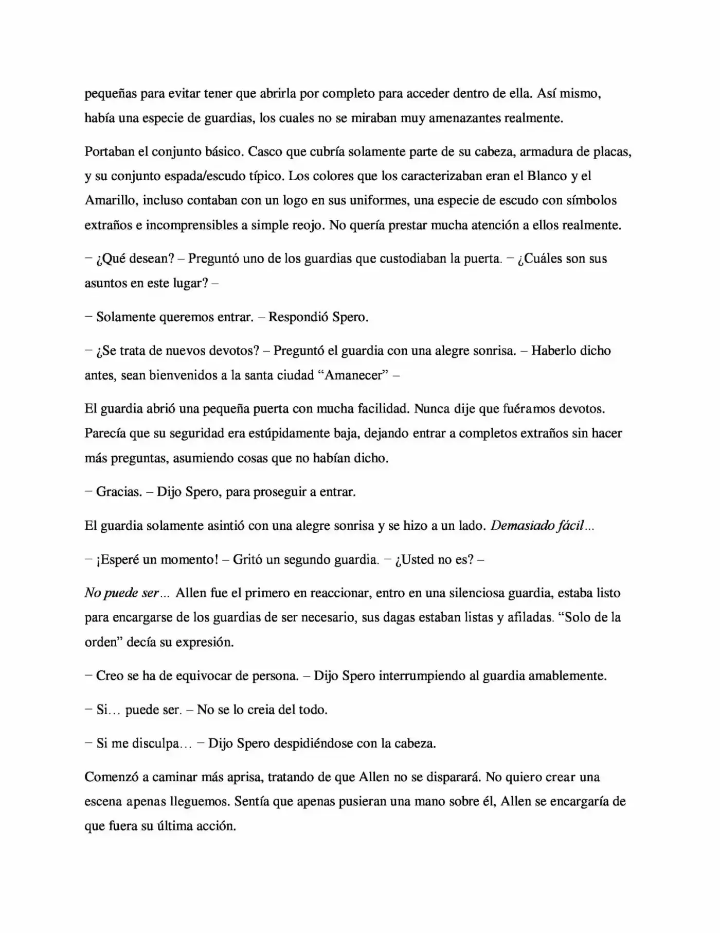 La Profecía Del Héroe (Novela) - Capítulo 15 - Página 6 - LectorTMOo