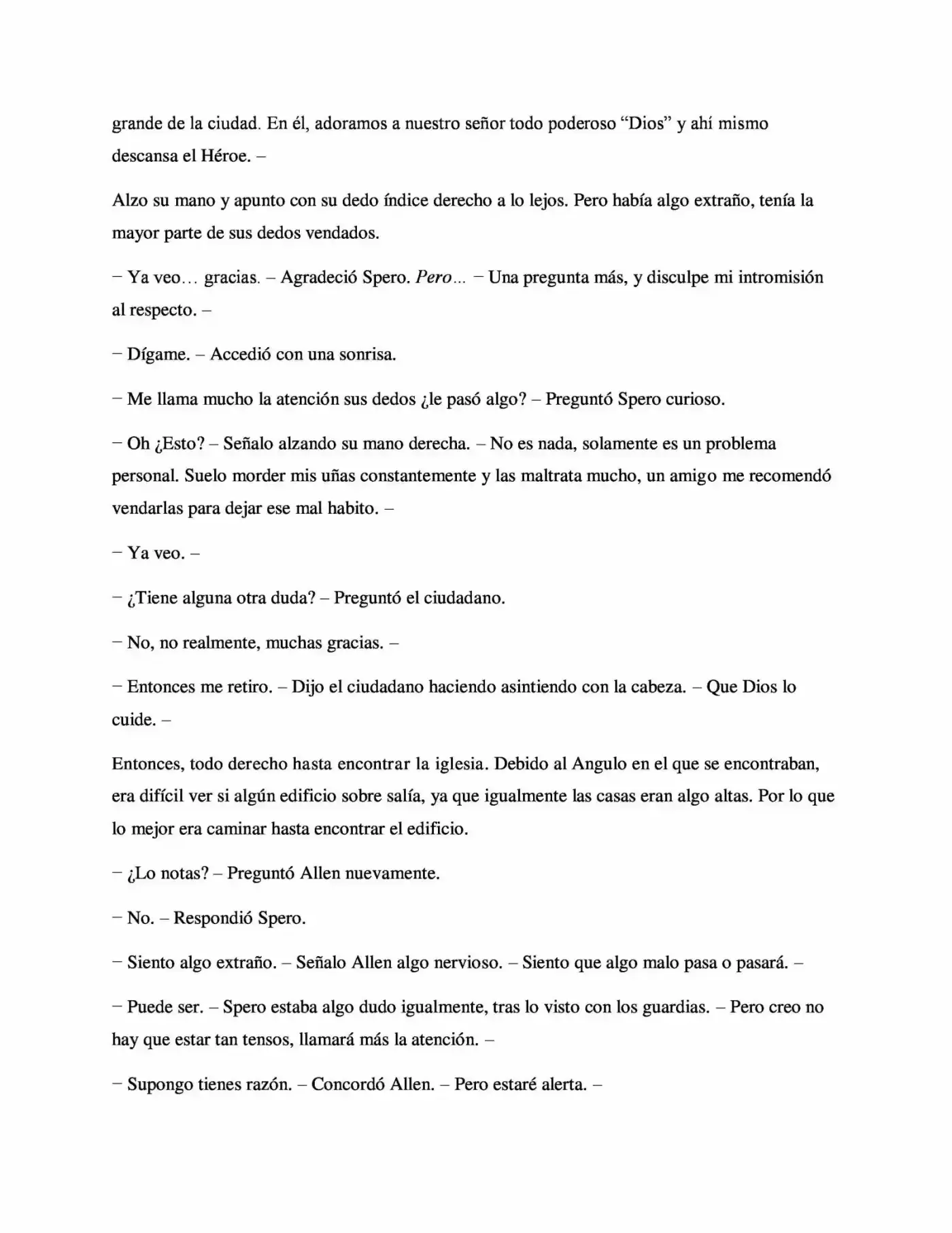 La Profecía Del Héroe (Novela) - Capítulo 15 - Página 8 - LectorTMOo