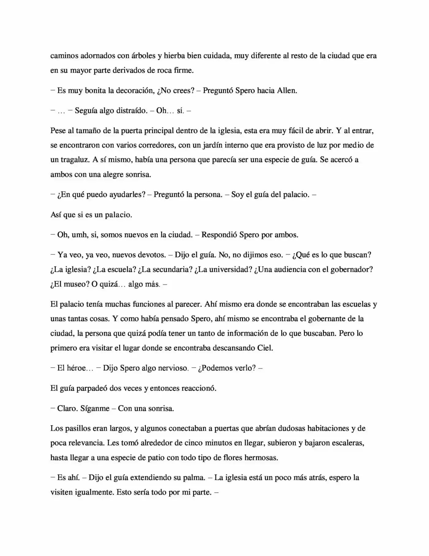 La Profecía Del Héroe (Novela) - Capítulo 15 - Página 11 - LectorTMOo