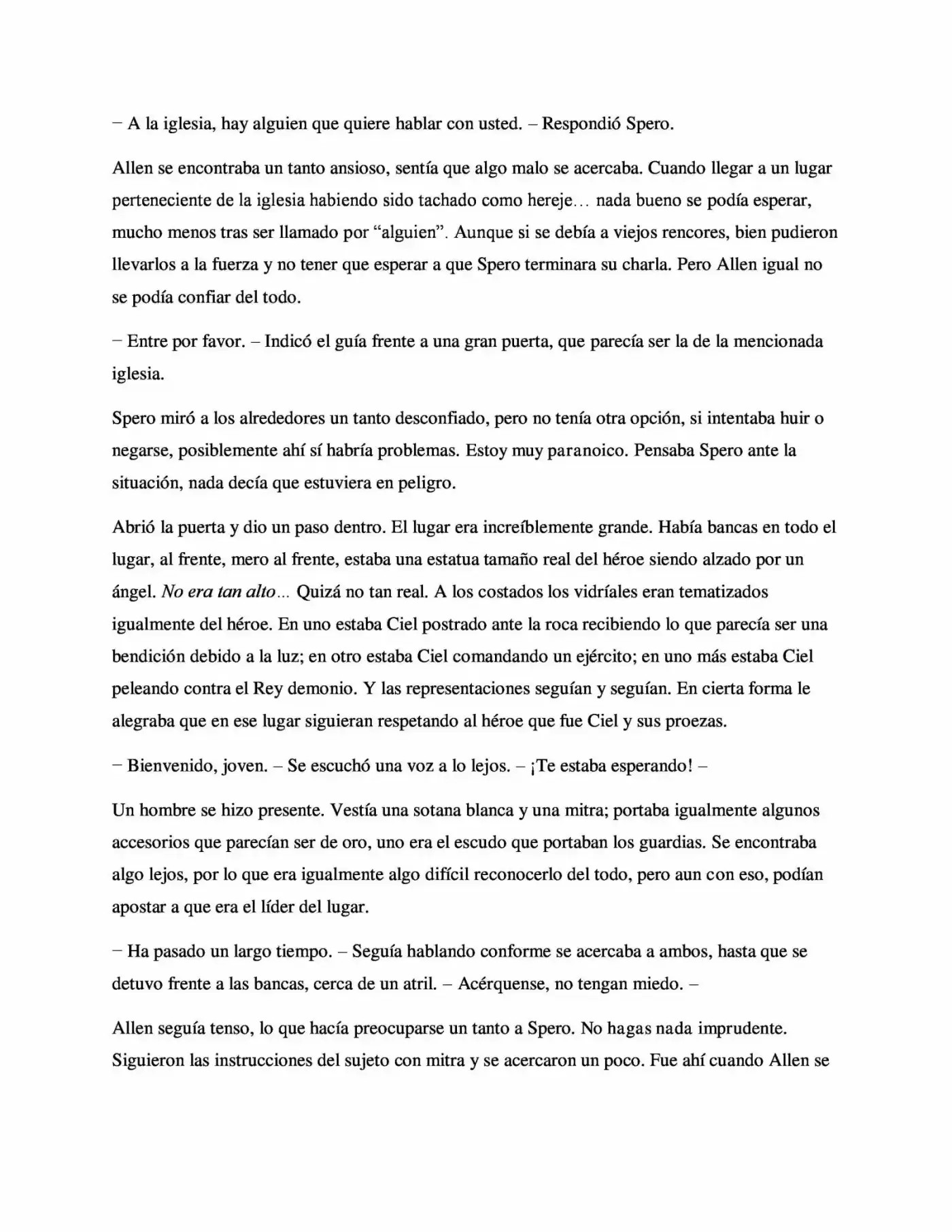 La Profecía Del Héroe (Novela) - Capítulo 15 - Página 13 - LectorTMOo