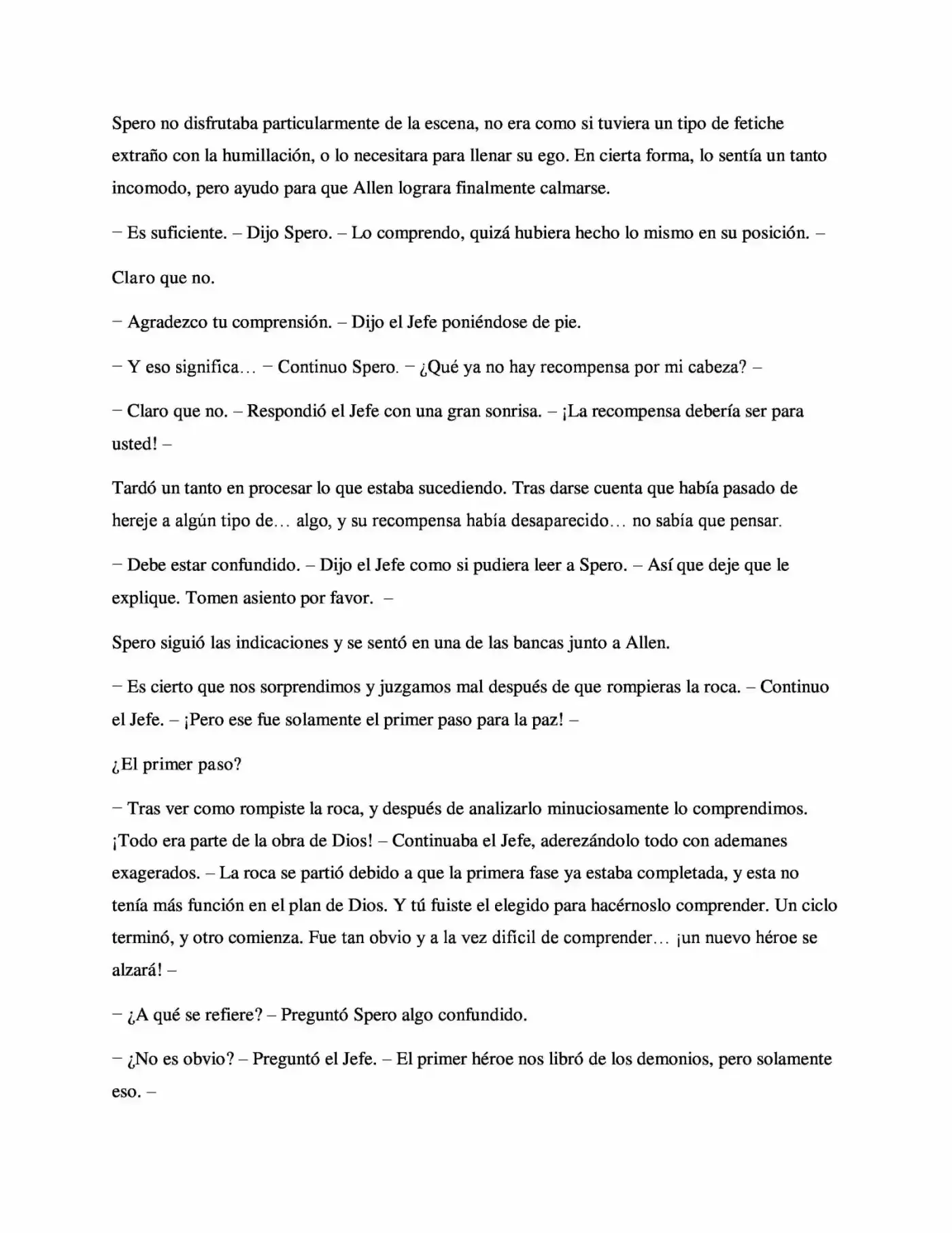 La Profecía Del Héroe (Novela) - Capítulo 15 - Página 15 - LectorTMOo
