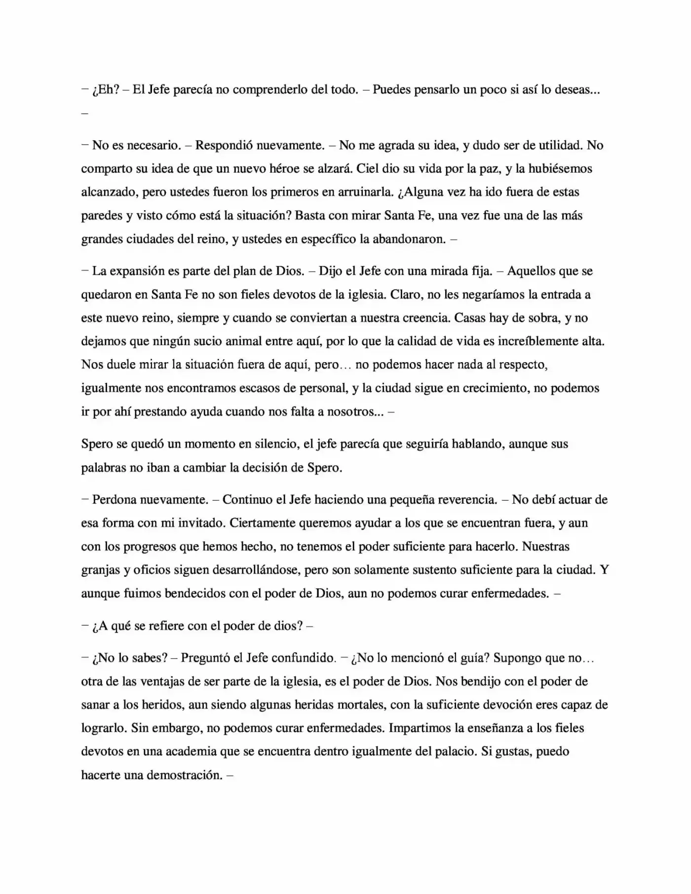 La Profecía Del Héroe (Novela) - Capítulo 15 - Página 17 - LectorTMOo