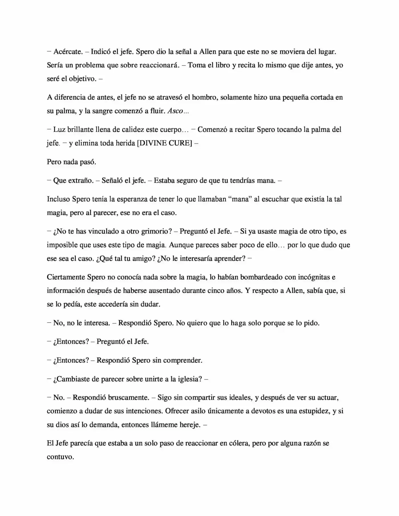 La Profecía Del Héroe (Novela) - Capítulo 15 - Página 19 - LectorTMOo