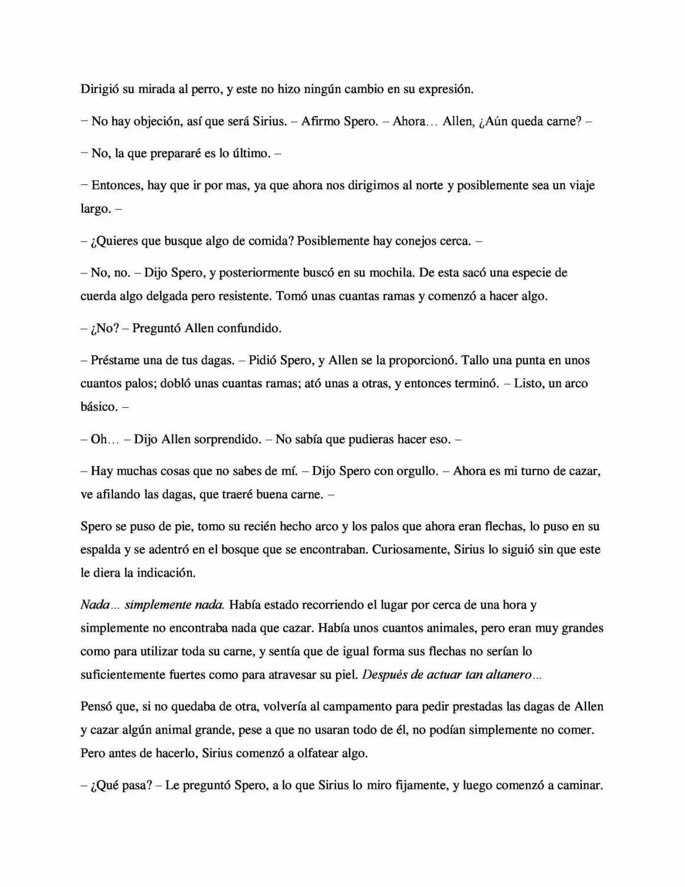 La Profecía Del Héroe (Novela) - Capítulo 16 - Página 6 - LectorTMOo