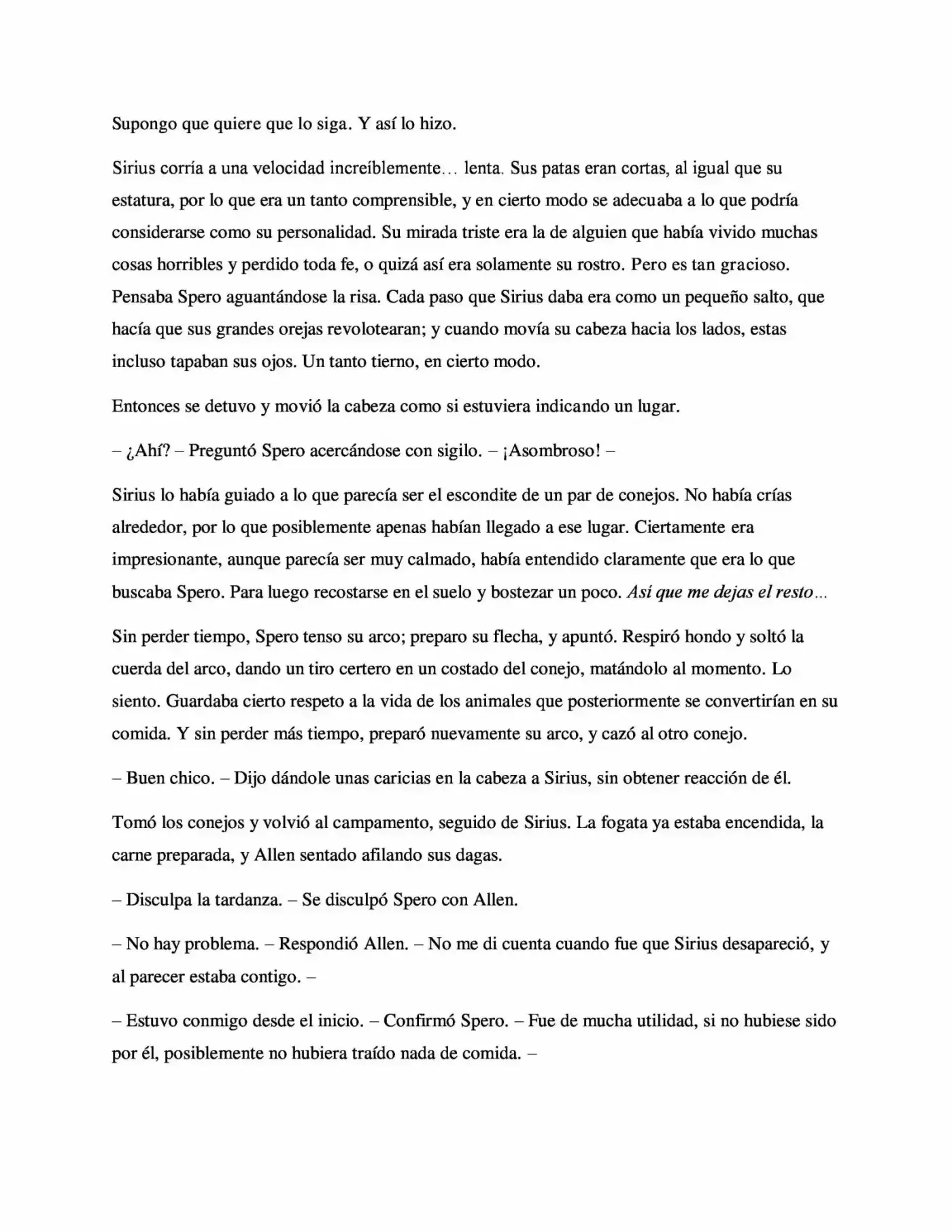 La Profecía Del Héroe (Novela) - Capítulo 16 - Página 7 - LectorTMOo