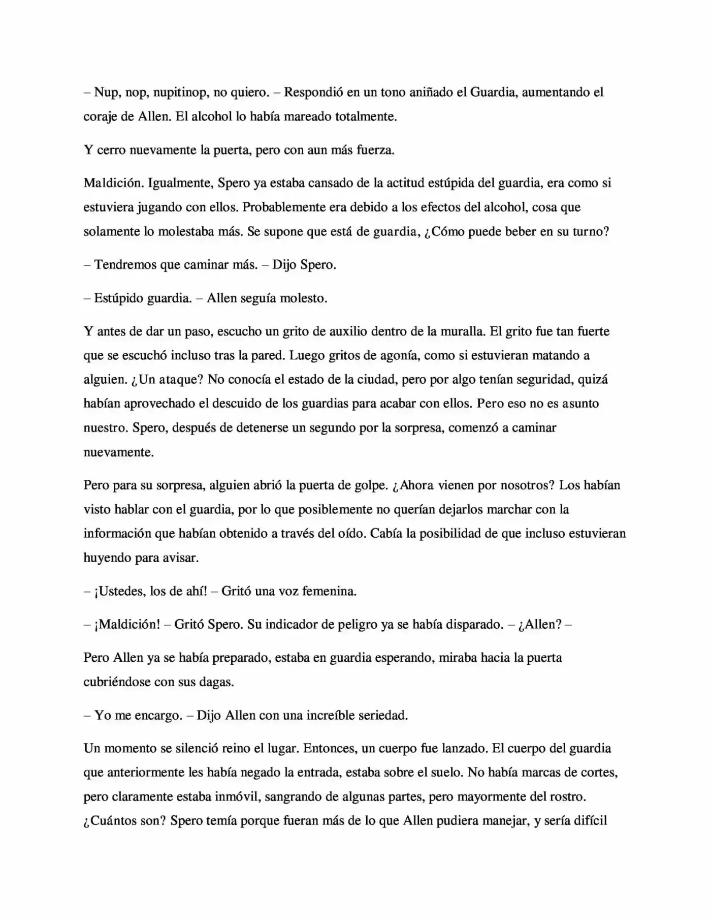 La Profecía Del Héroe (Novela) - Capítulo 16 - Página 16 - LectorTMOo