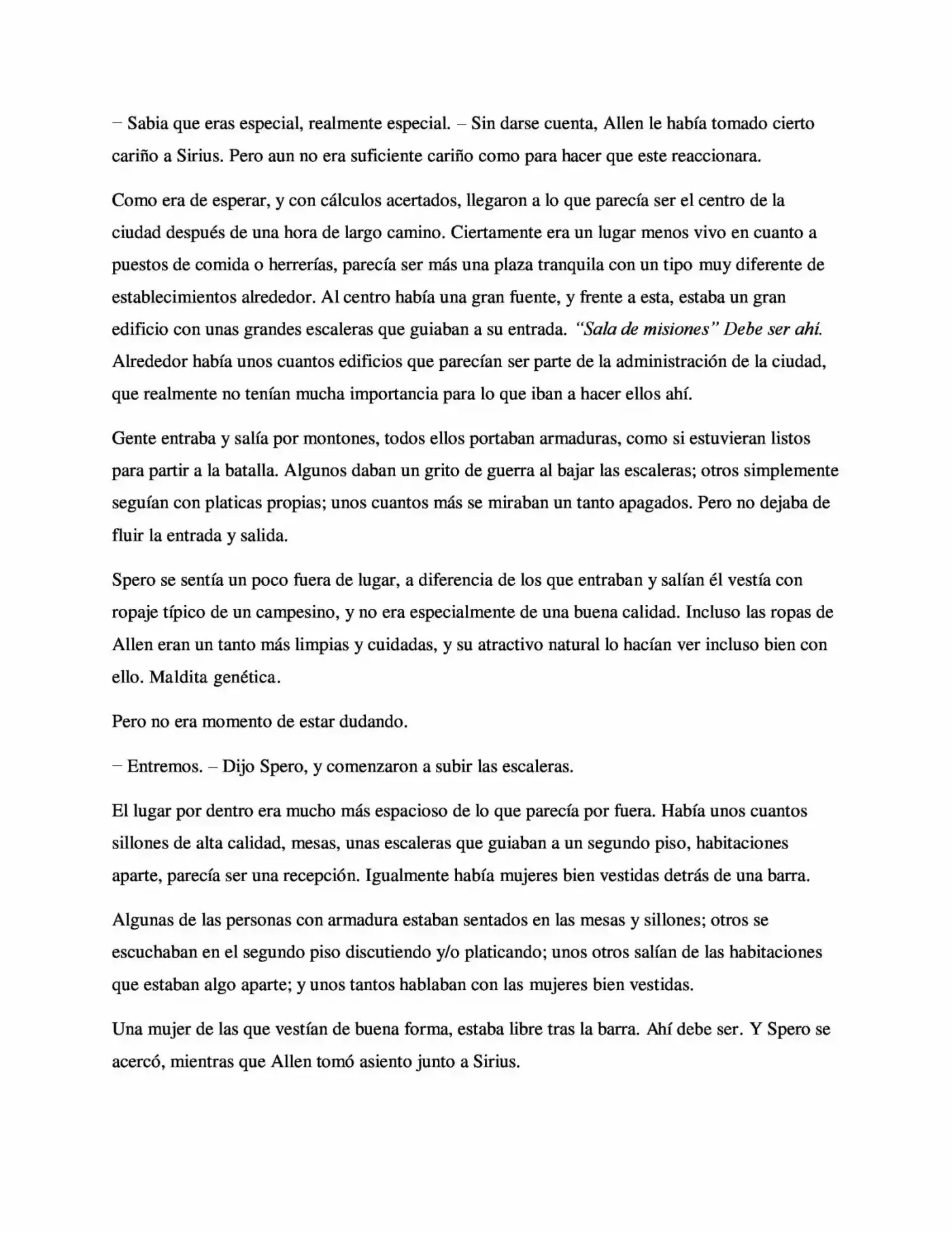 La Profecía Del Héroe (Novela) - Capítulo 17 - Página 5 - LectorTMOo