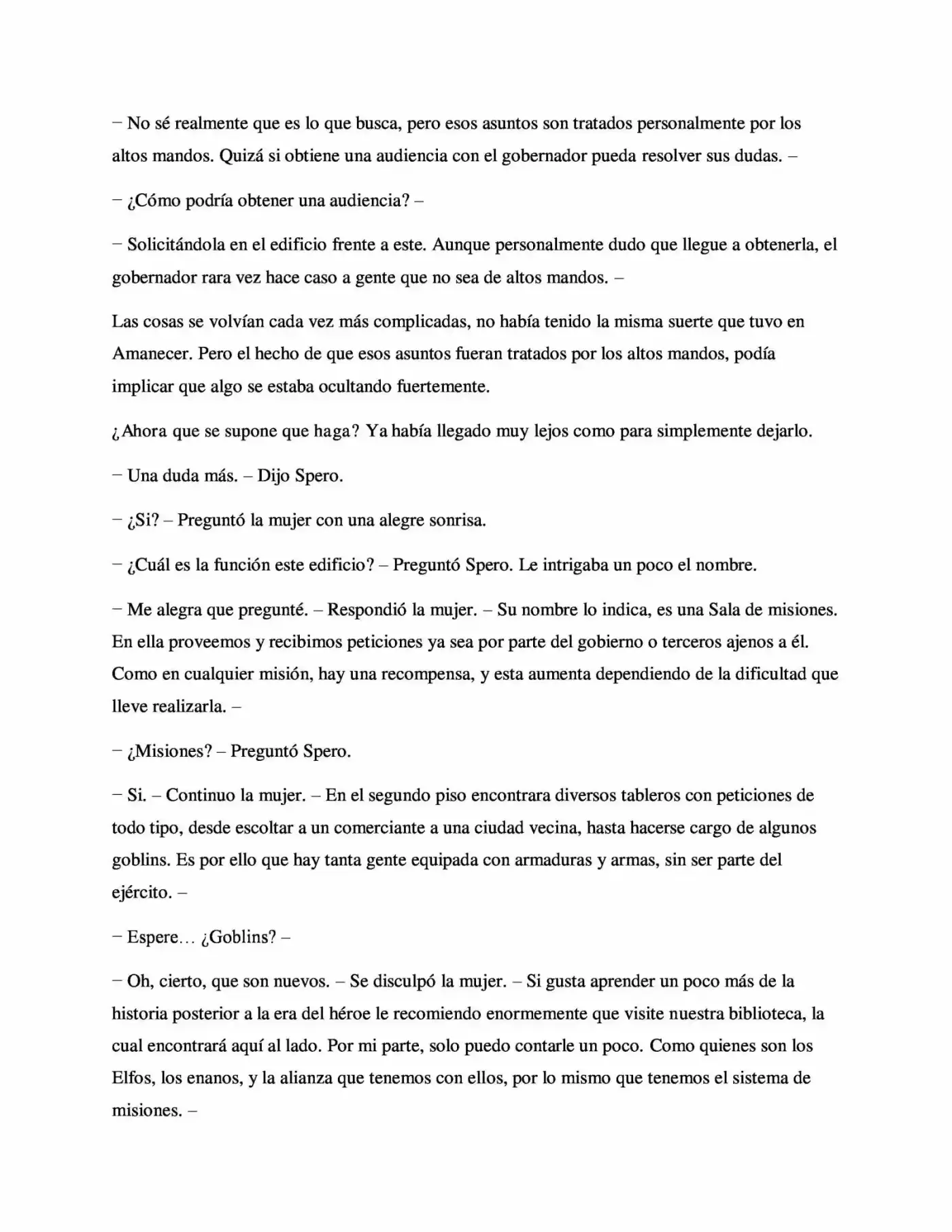 La Profecía Del Héroe (Novela) - Capítulo 17 - Página 7 - LectorTMOo