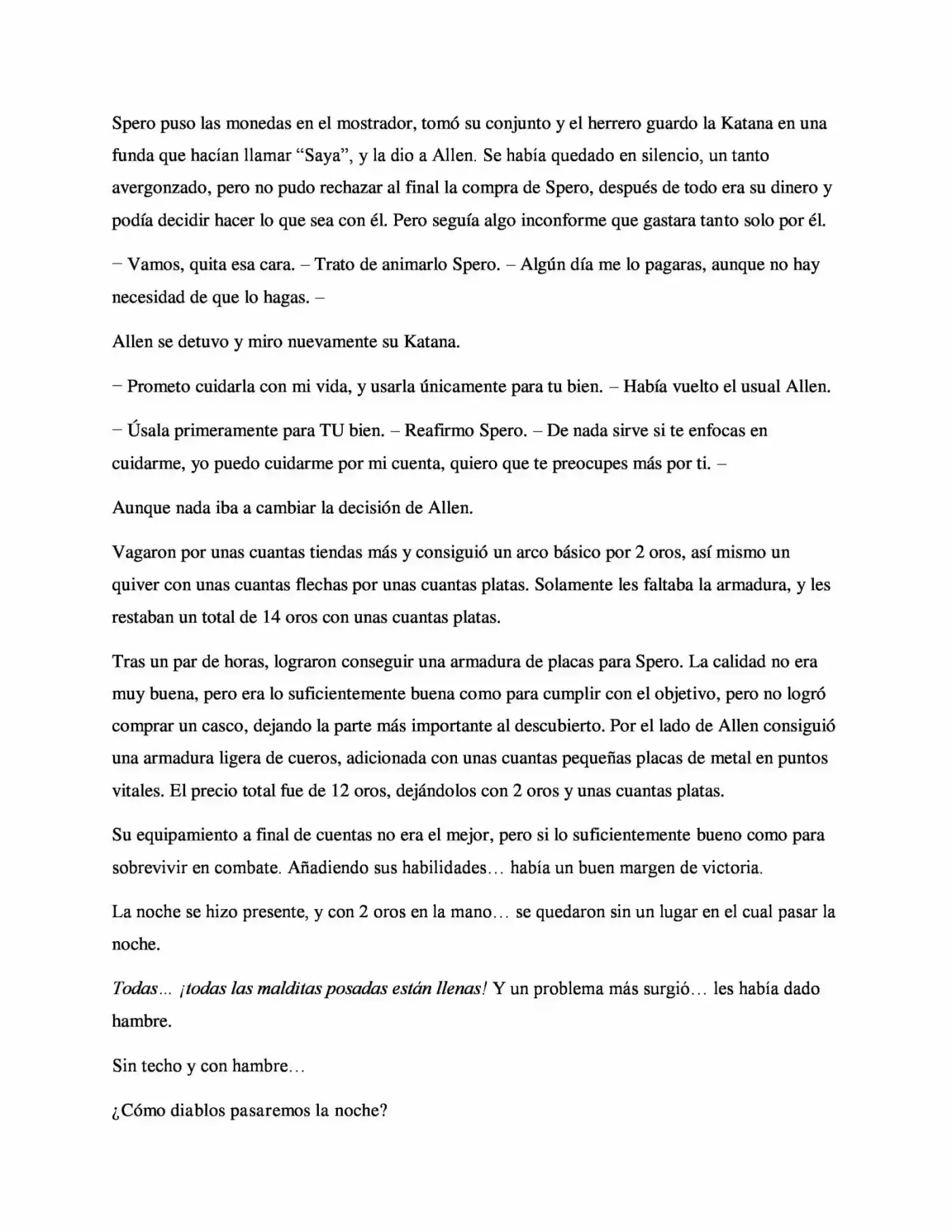 La Profecía Del Héroe (Novela) - Capítulo 17 - Página 21 - LectorTMOo