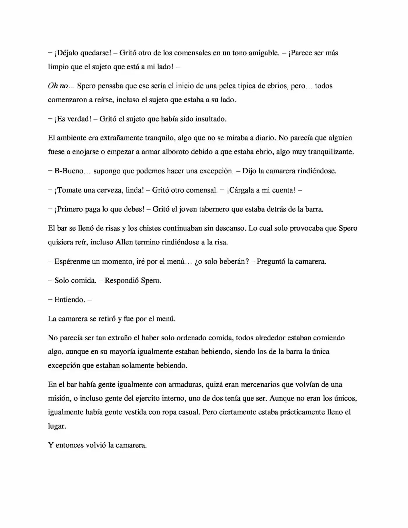 La Profecía Del Héroe (Novela) - Capítulo 18 - Página 5 - LectorTMOo
