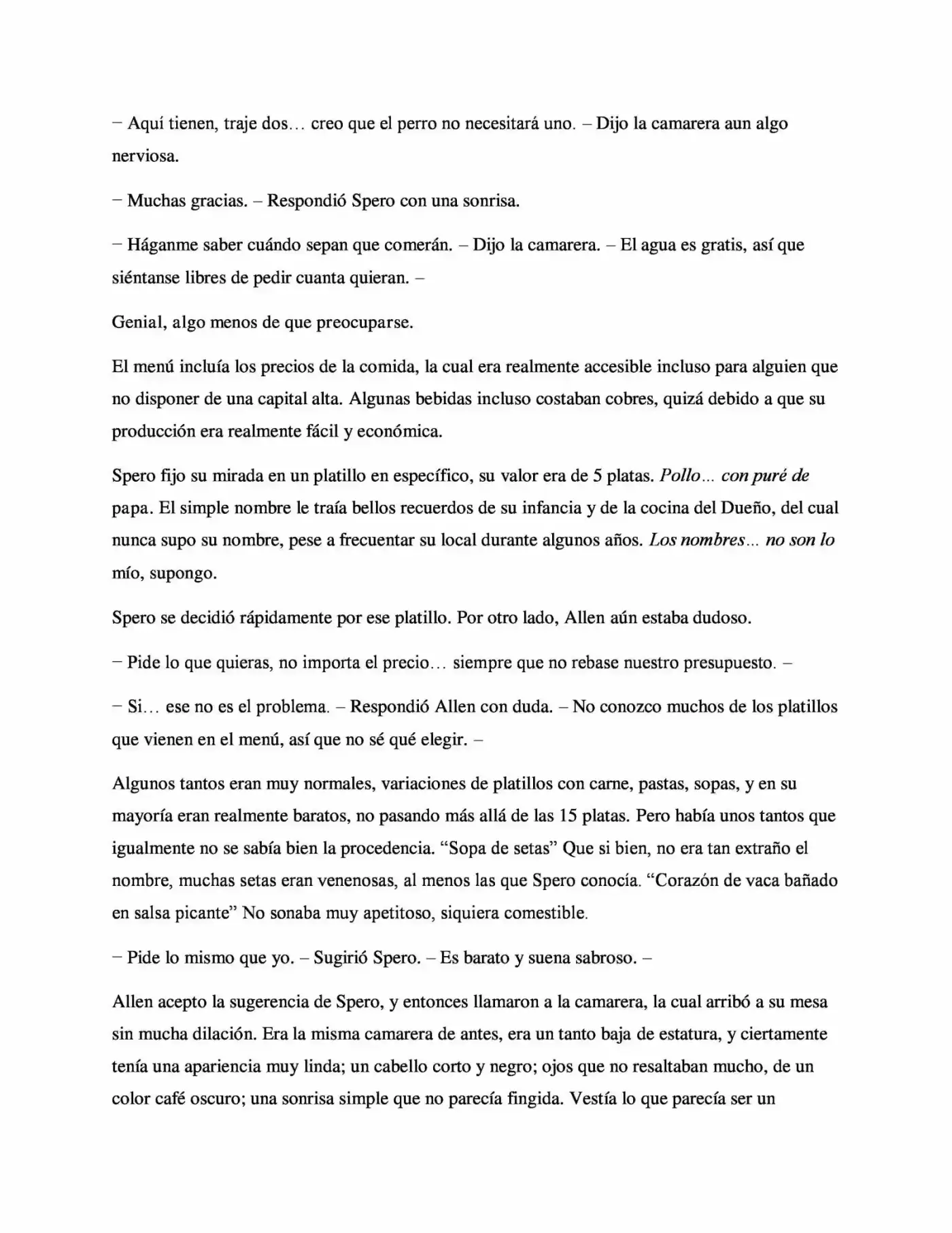 La Profecía Del Héroe (Novela) - Capítulo 18 - Página 6 - LectorTMOo
