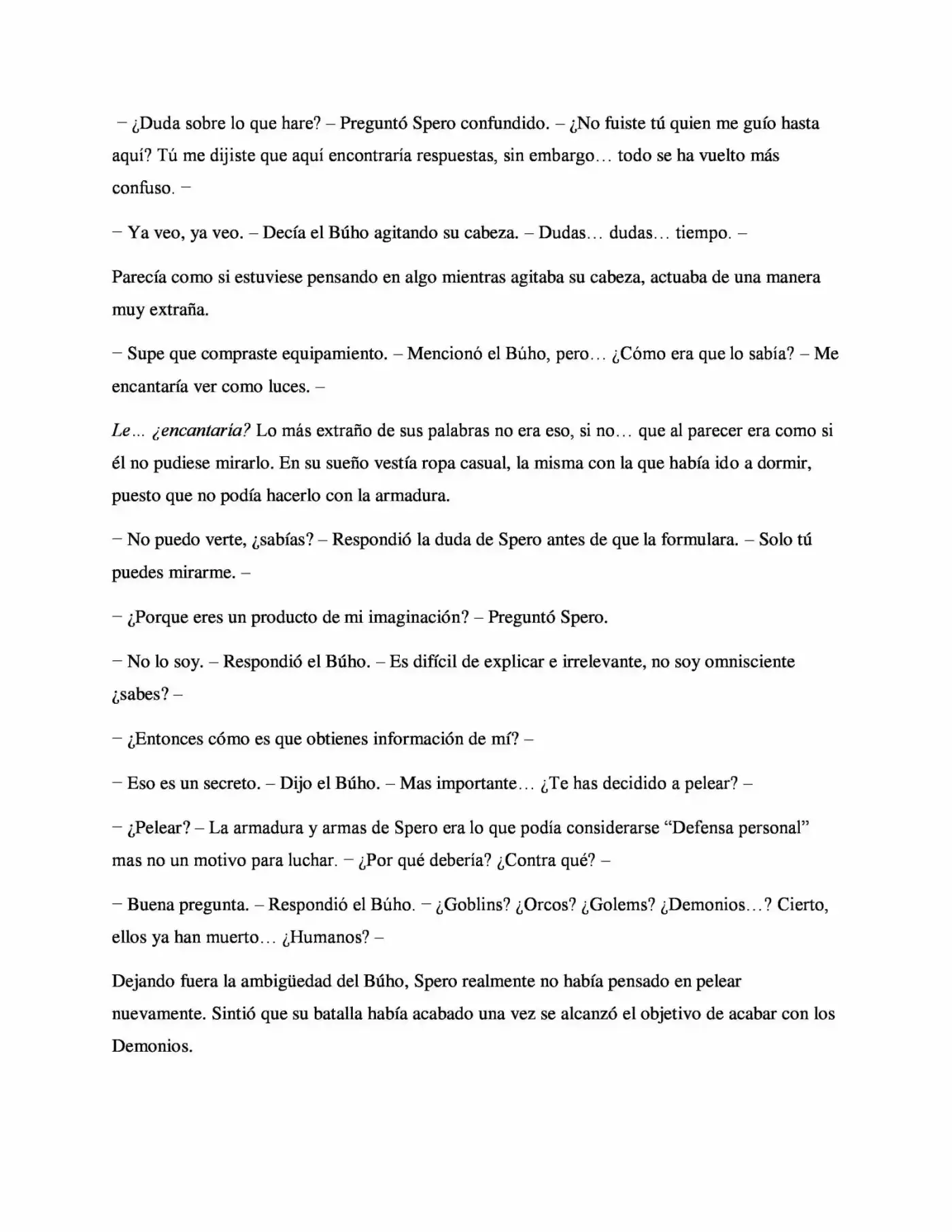 La Profecía Del Héroe (Novela) - Capítulo 19 - Página 6 - LectorTMOo