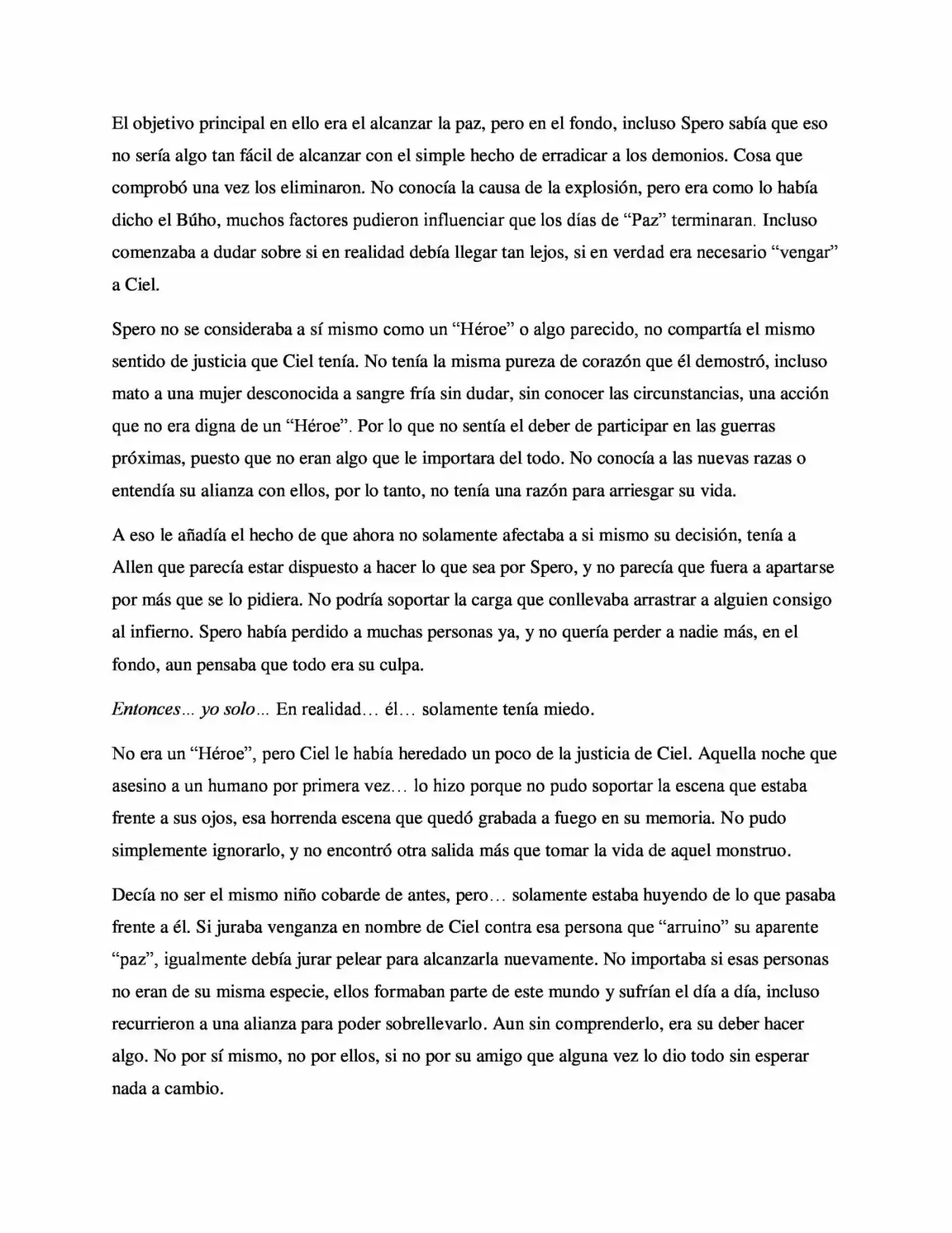 La Profecía Del Héroe (Novela) - Capítulo 19 - Página 7 - LectorTMOo