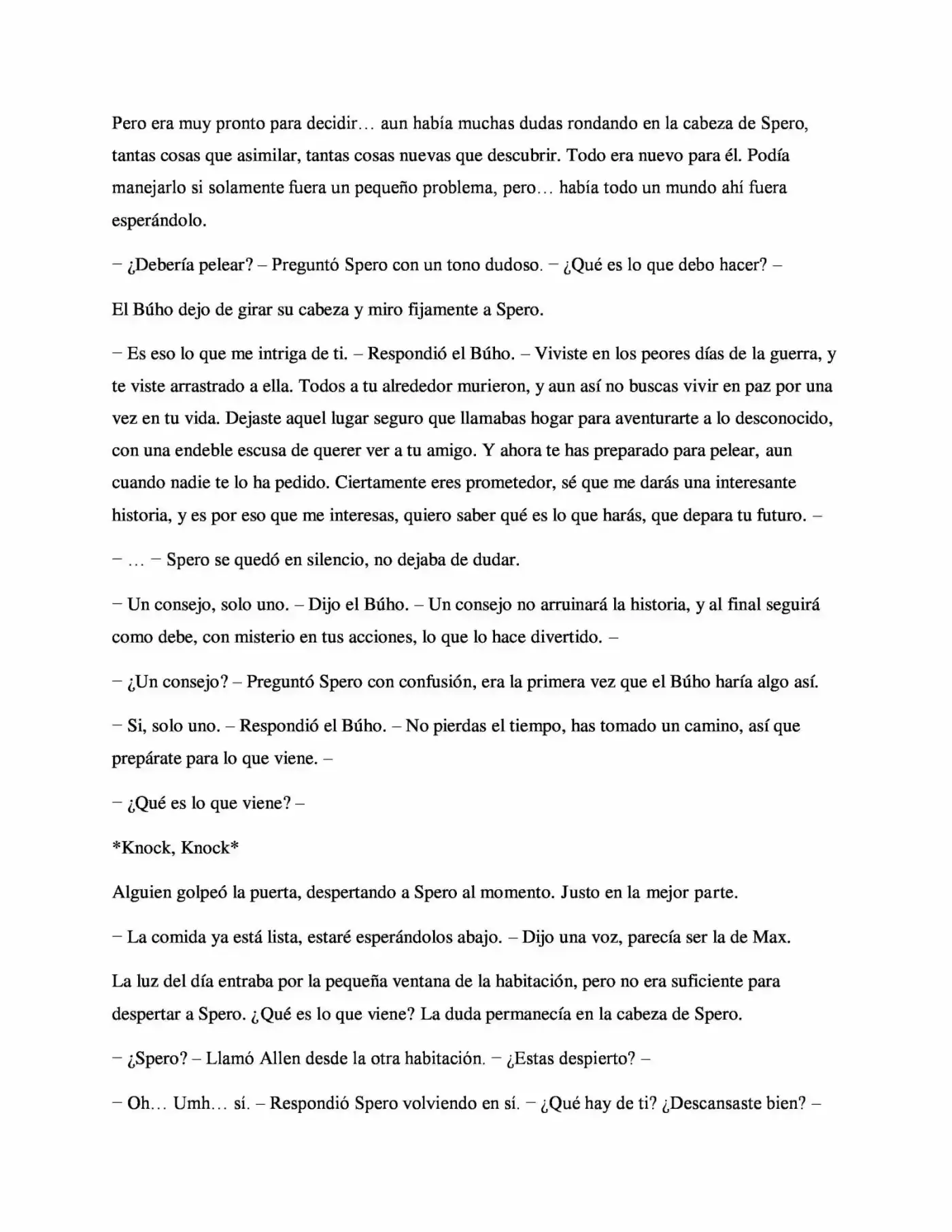 La Profecía Del Héroe (Novela) - Capítulo 19 - Página 8 - LectorTMOo