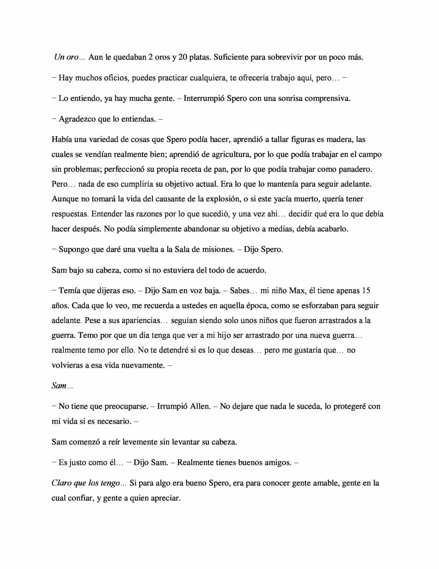 La Profecía Del Héroe (Novela) - Capítulo 19 - Página 14 - LectorTMOo