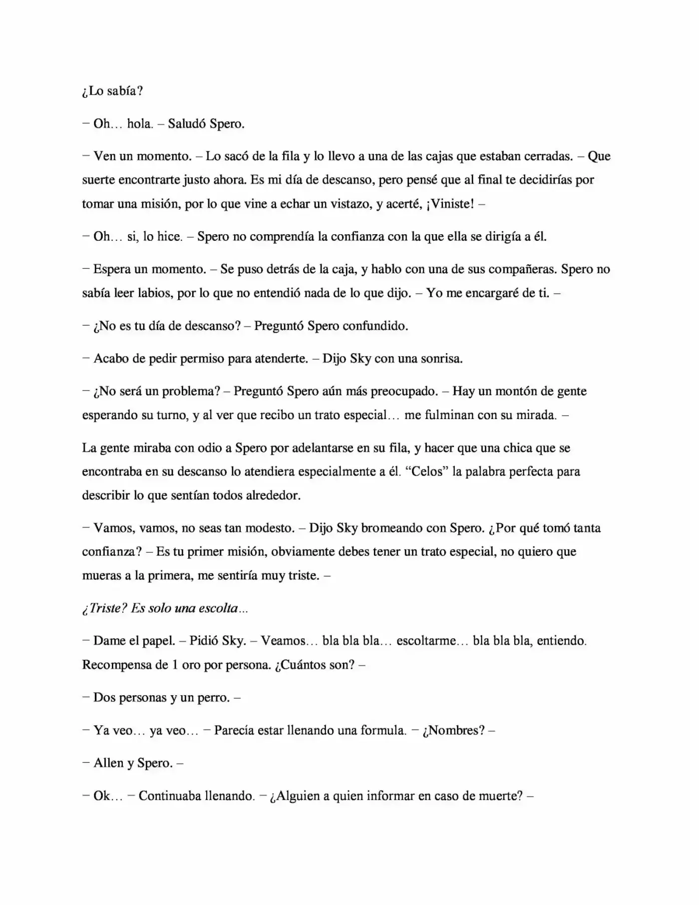 La Profecía Del Héroe (Novela) - Capítulo 19 - Página 18 - LectorTMOo