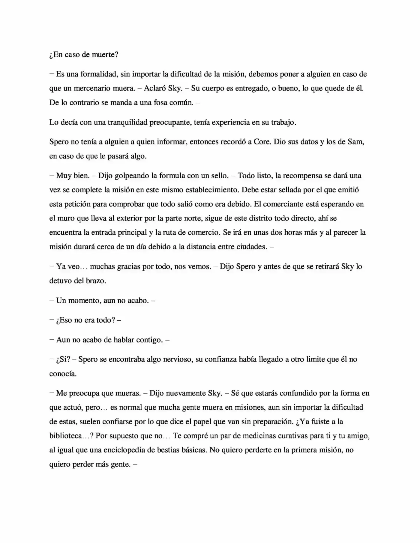La Profecía Del Héroe (Novela) - Capítulo 19 - Página 19 - LectorTMOo