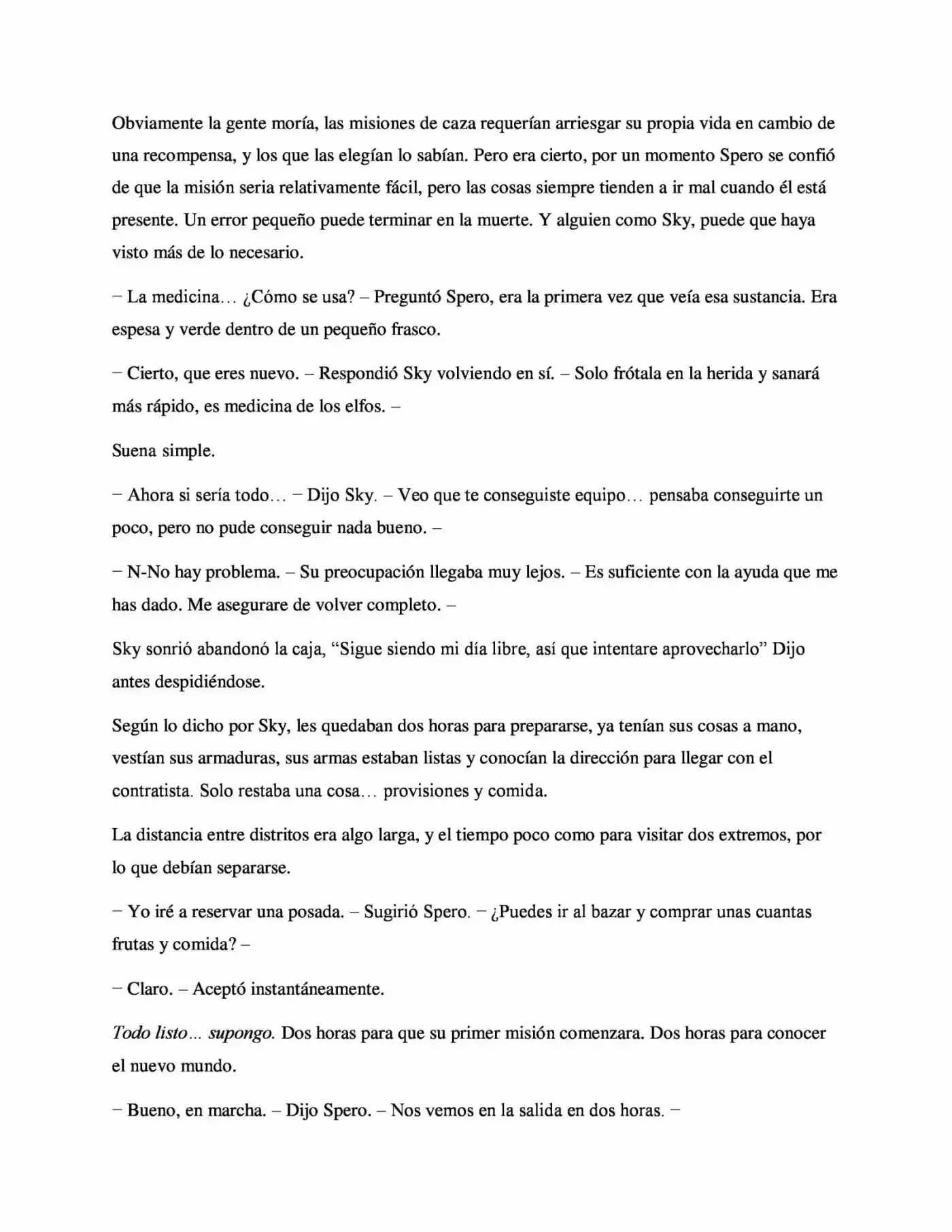 La Profecía Del Héroe (Novela) - Capítulo 19 - Página 20 - LectorTMOo