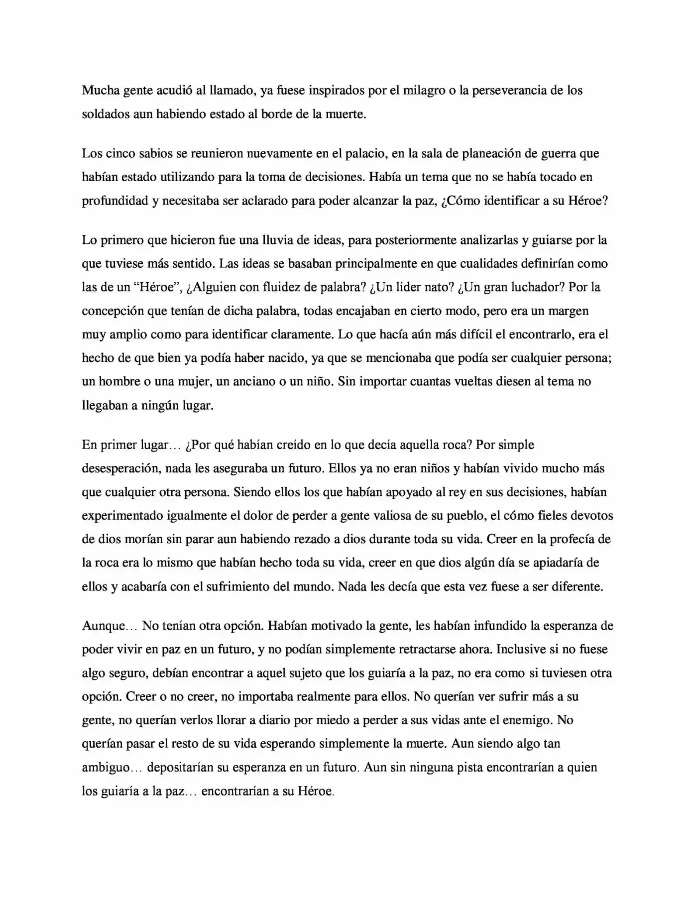 La Profecía Del Héroe (Novela) - Capítulo 2 - Página 3 - LectorTMOo