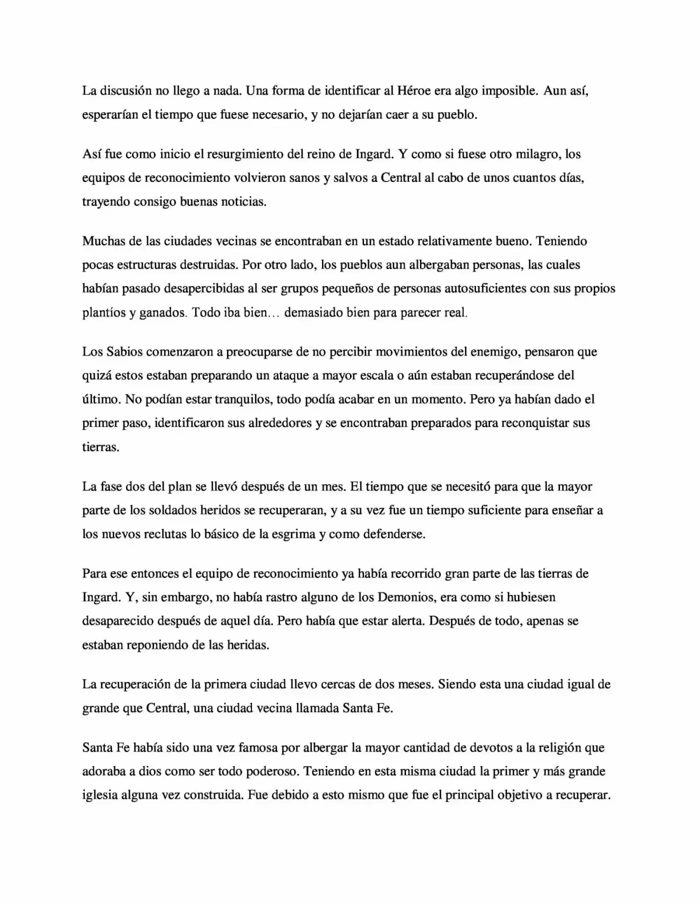 La Profecía Del Héroe (Novela) - Capítulo 2 - Página 4 - LectorTMOo
