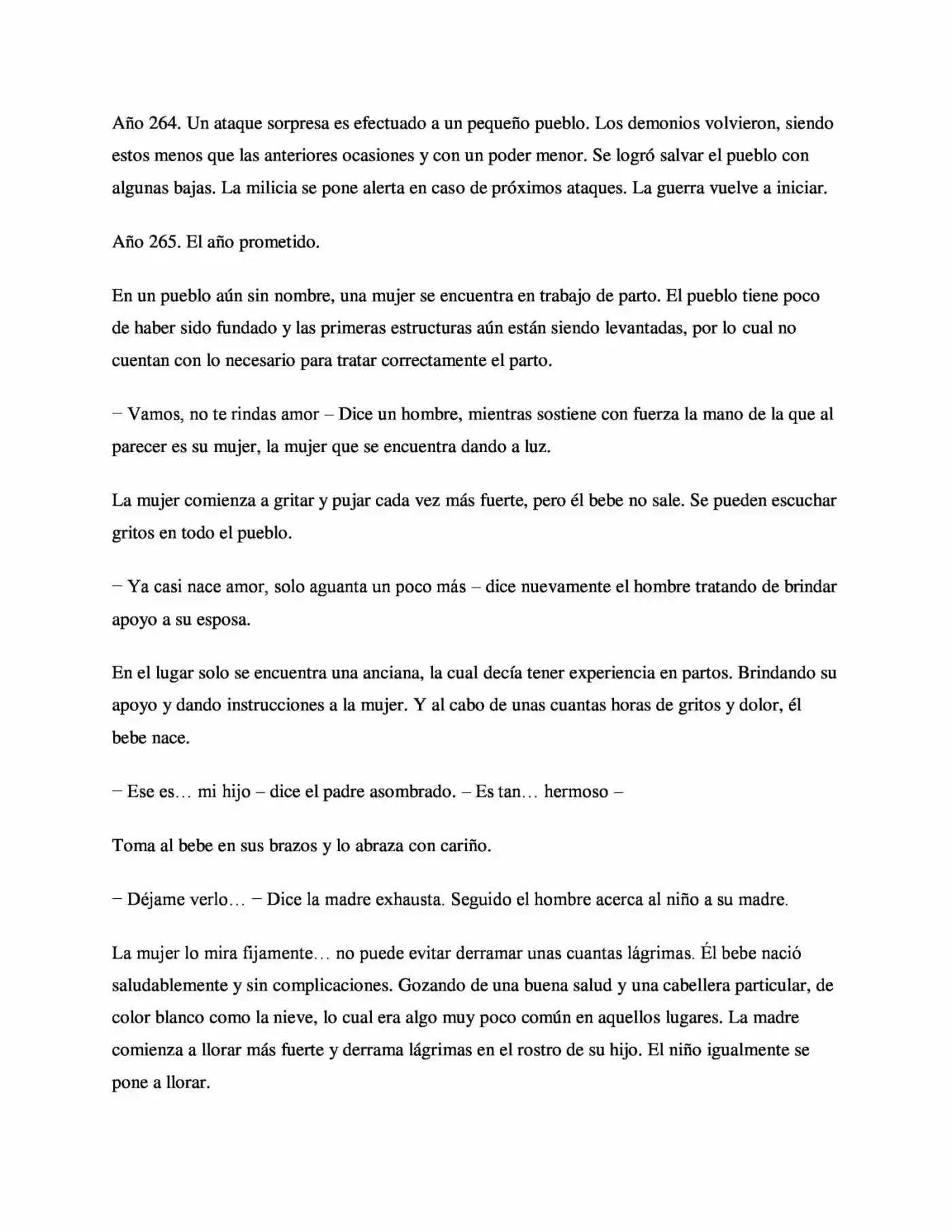 La Profecía Del Héroe (Novela) - Capítulo 2 - Página 6 - LectorTMOo