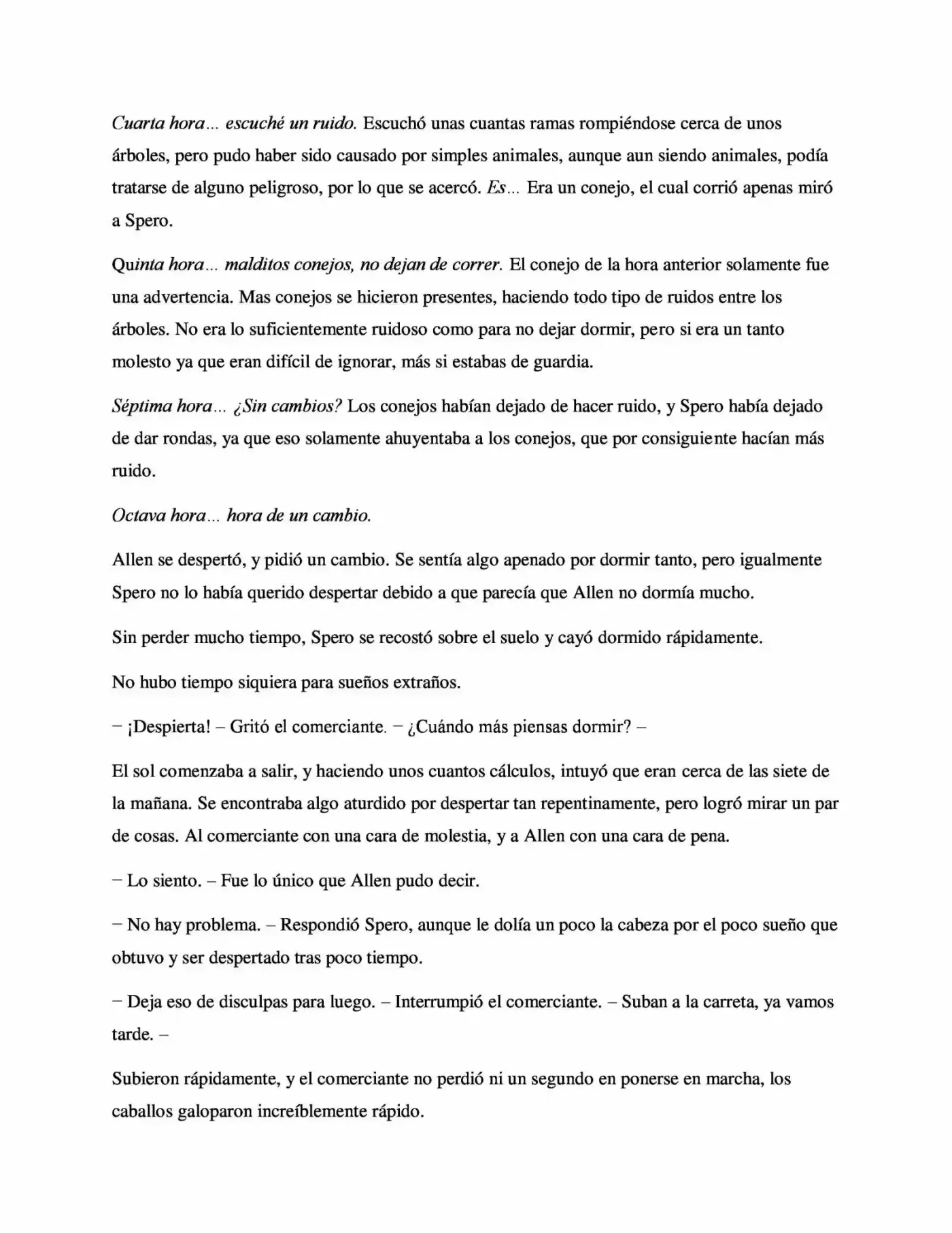La Profecía Del Héroe (Novela) - Capítulo 20 - Página 6 - LectorTMOo