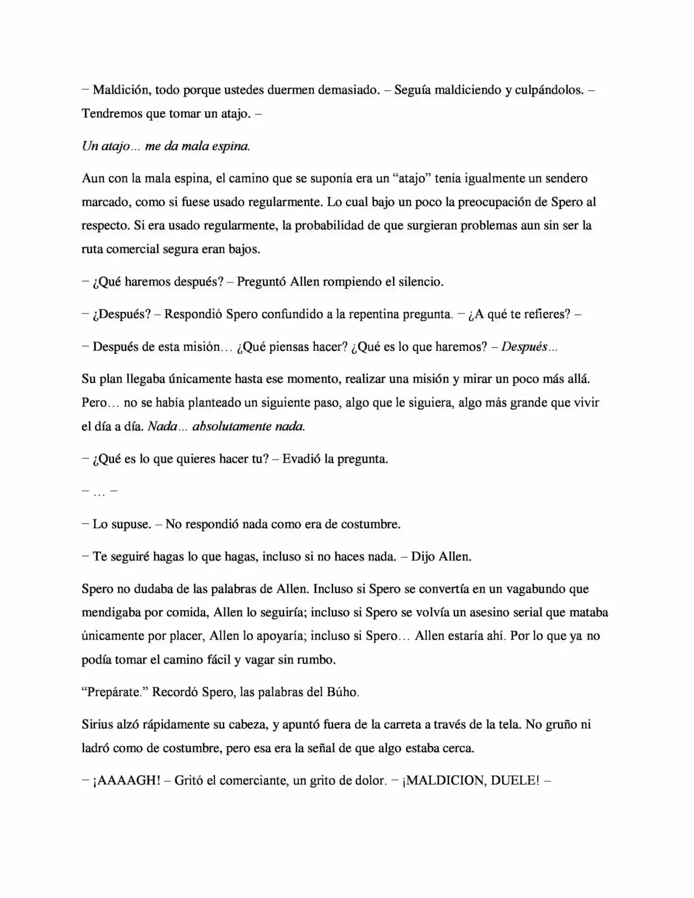 La Profecía Del Héroe (Novela) - Capítulo 20 - Página 7 - LectorTMOo