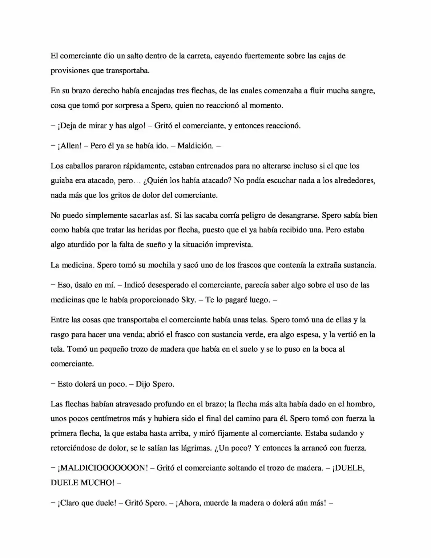 La Profecía Del Héroe (Novela) - Capítulo 20 - Página 8 - LectorTMOo