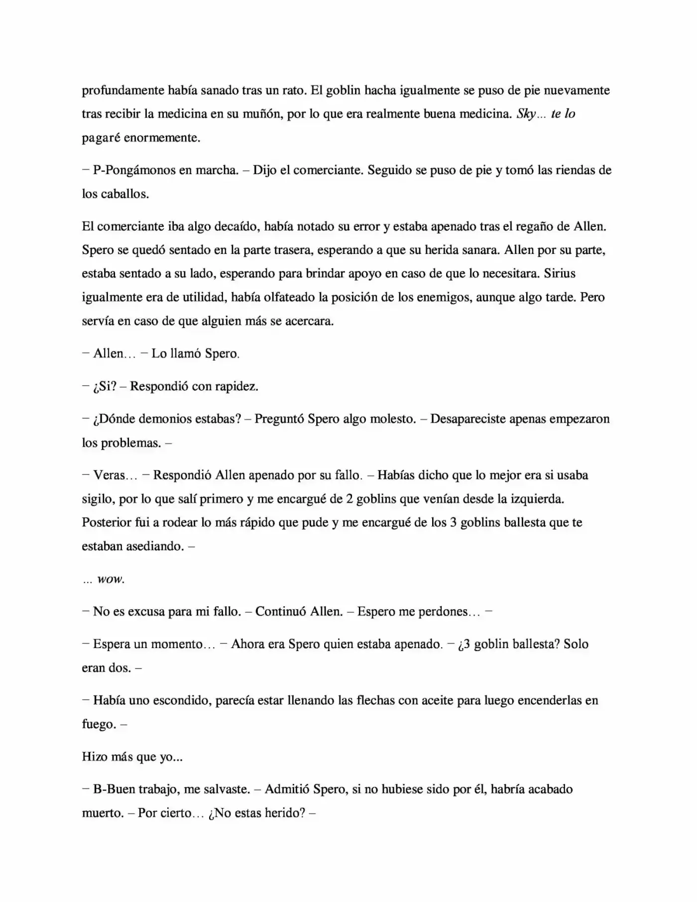 La Profecía Del Héroe (Novela) - Capítulo 20 - Página 19 - LectorTMOo