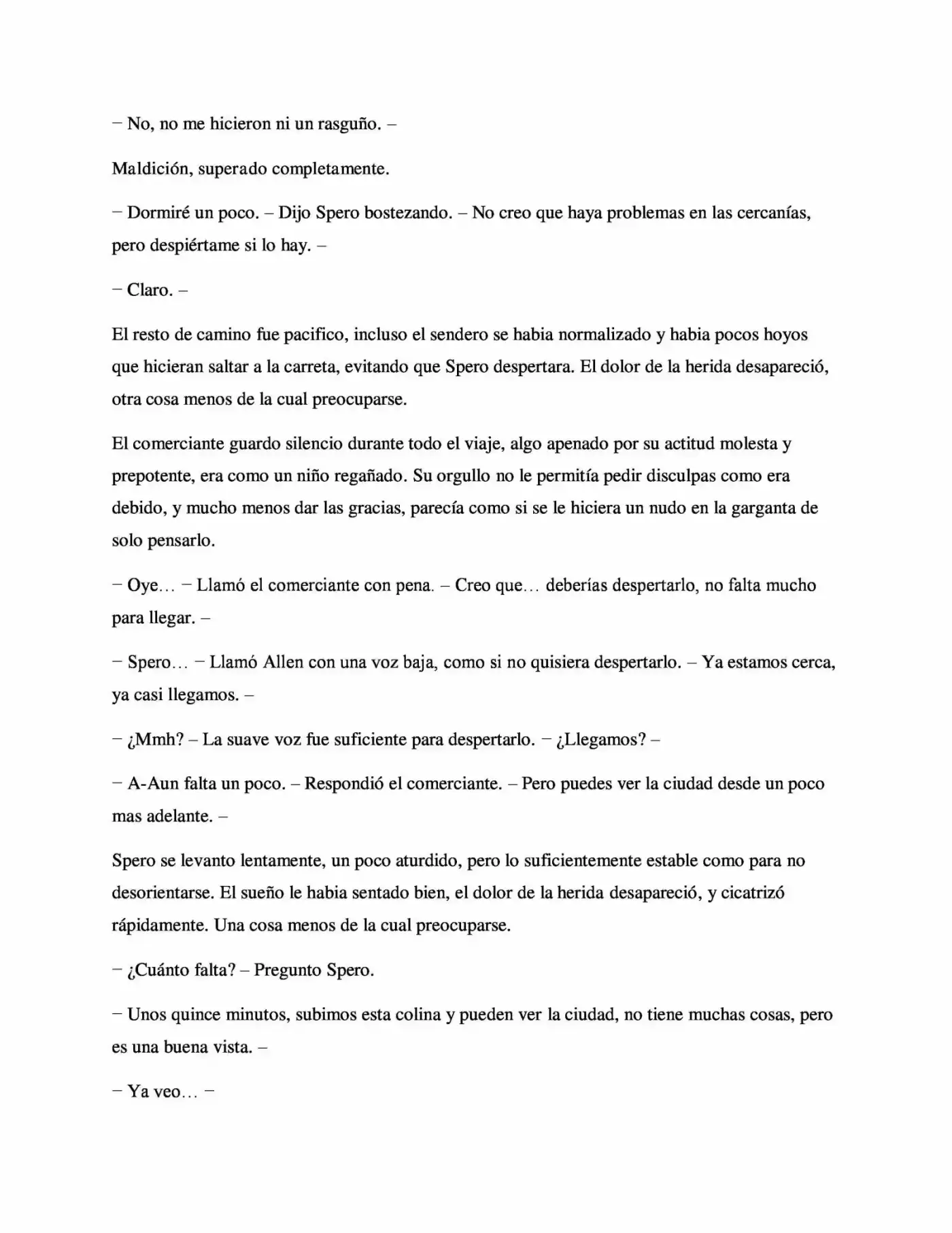 La Profecía Del Héroe (Novela) - Capítulo 20 - Página 20 - LectorTMOo
