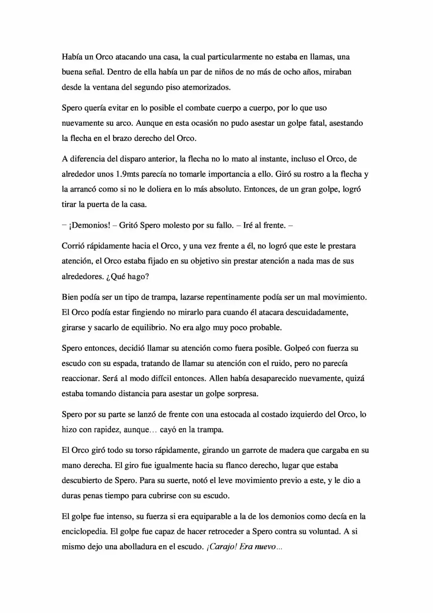 La Profecía Del Héroe (Novela) - Capítulo 21 - Página 7 - LectorTMOo