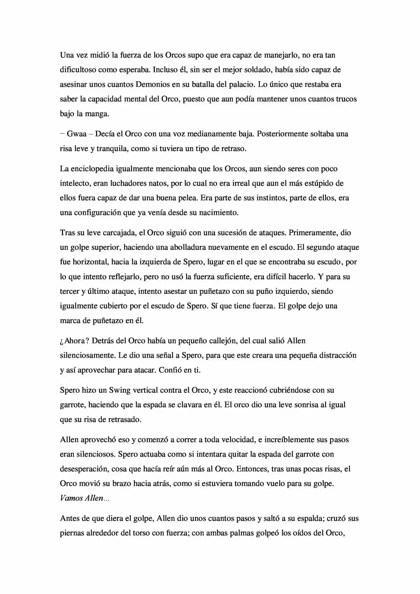 La Profecía Del Héroe (Novela) - Capítulo 21 - Página 8 - LectorTMOo