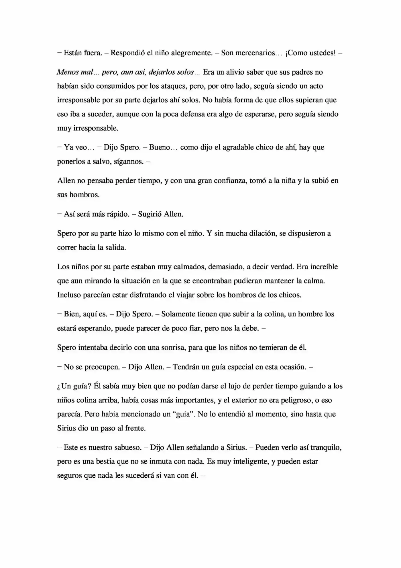 La Profecía Del Héroe (Novela) - Capítulo 21 - Página 10 - LectorTMOo