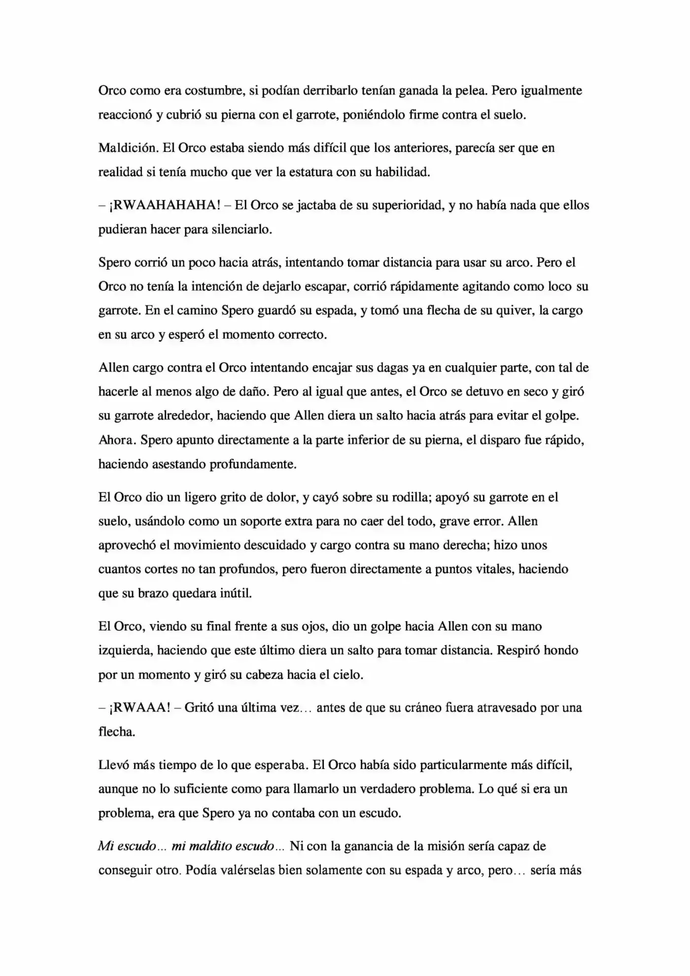 La Profecía Del Héroe (Novela) - Capítulo 21 - Página 15 - LectorTMOo