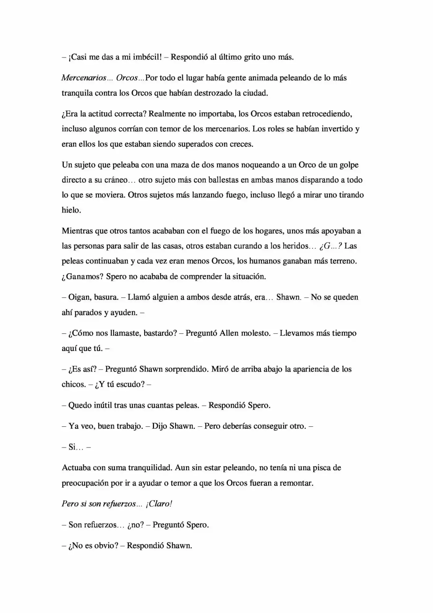 La Profecía Del Héroe (Novela) - Capítulo 21 - Página 20 - LectorTMOo