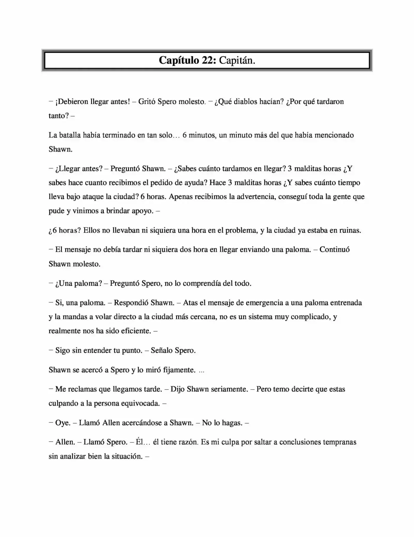 La Profecía Del Héroe (Novela) - Capítulo 22 - Página 1 - LectorTMOo