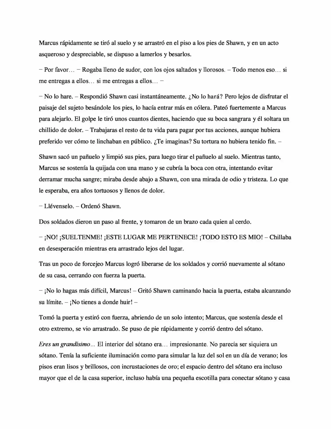 La Profecía Del Héroe (Novela) - Capítulo 22 - Página 8 - LectorTMOo
