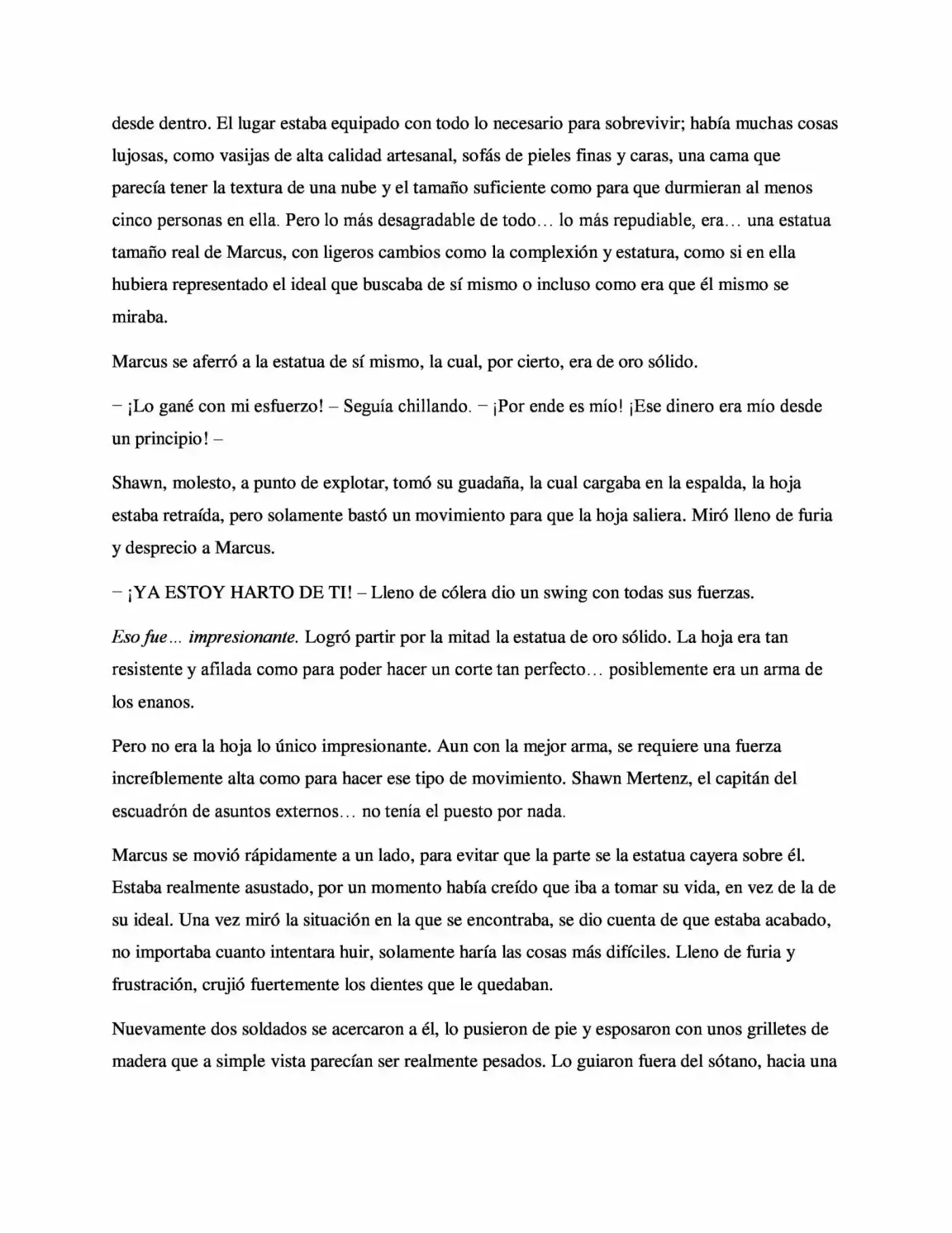 La Profecía Del Héroe (Novela) - Capítulo 22 - Página 9 - LectorTMOo