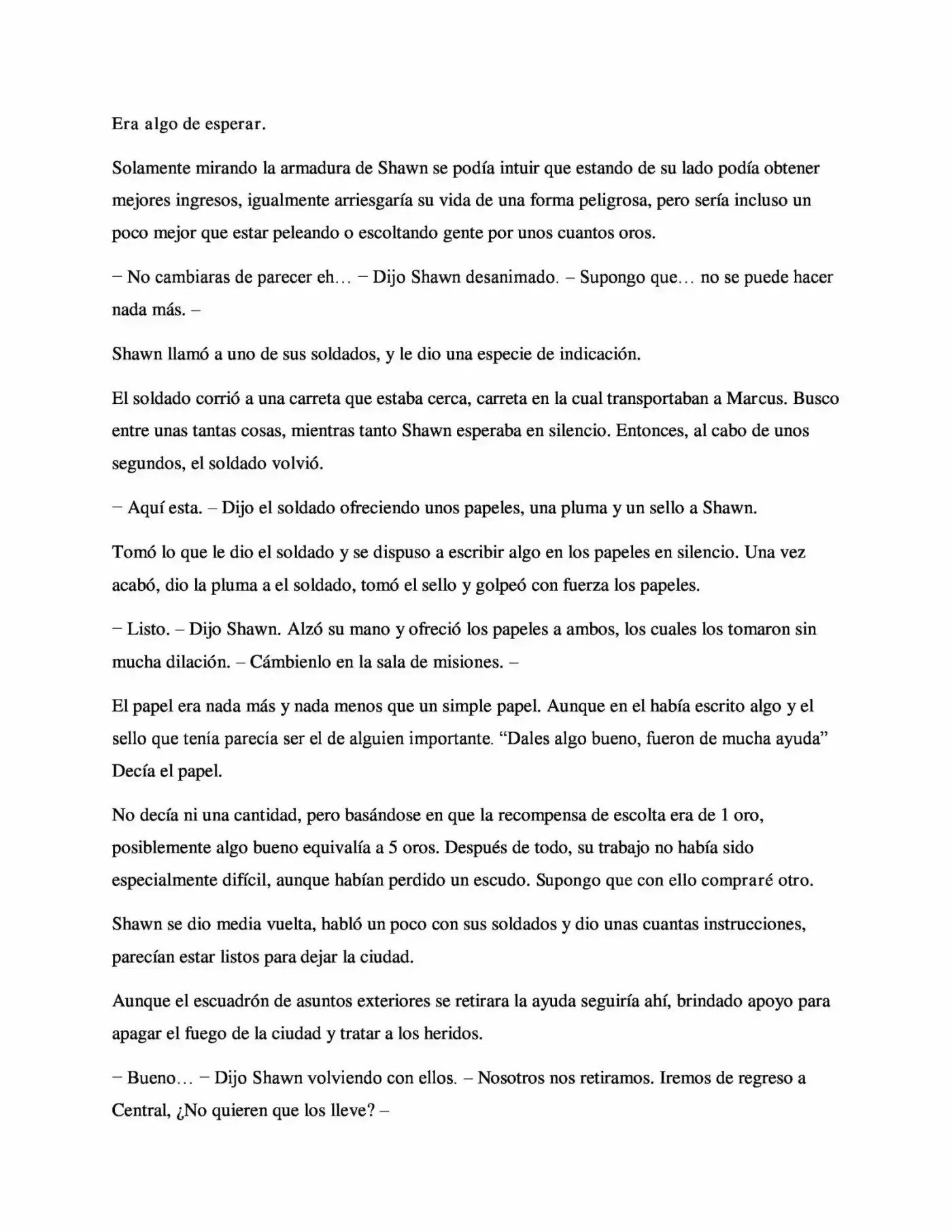 La Profecía Del Héroe (Novela) - Capítulo 22 - Página 11 - LectorTMOo
