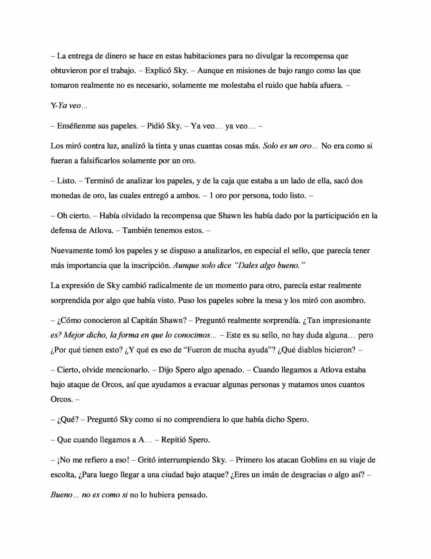 La Profecía Del Héroe (Novela) - Capítulo 22 - Página 20 - LectorTMOo