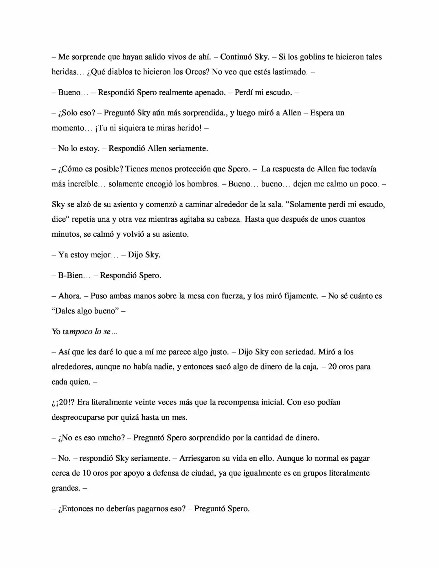 La Profecía Del Héroe (Novela) - Capítulo 22 - Página 21 - LectorTMOo