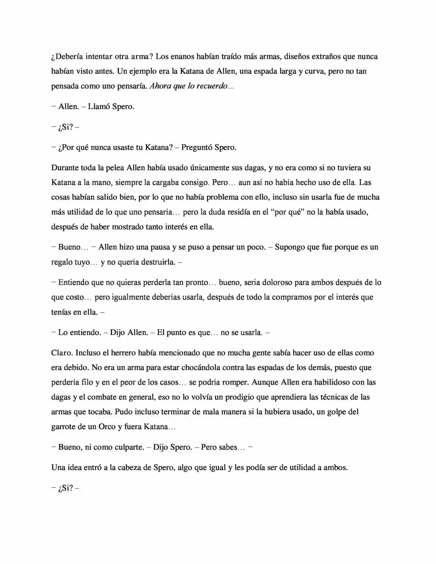 La Profecía Del Héroe (Novela) - Capítulo 23 - Página 7 - LectorTMOo