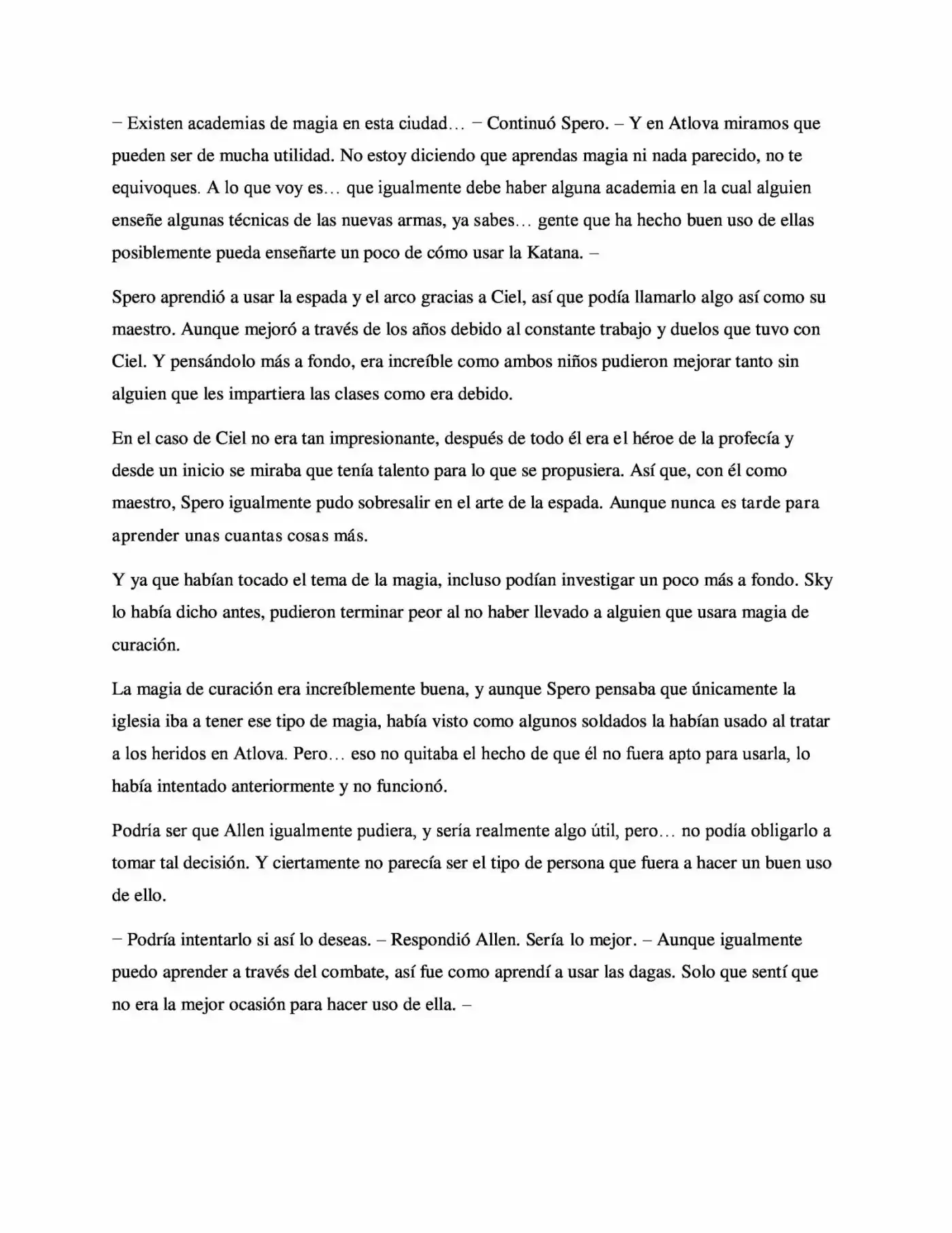 La Profecía Del Héroe (Novela) - Capítulo 23 - Página 8 - LectorTMOo
