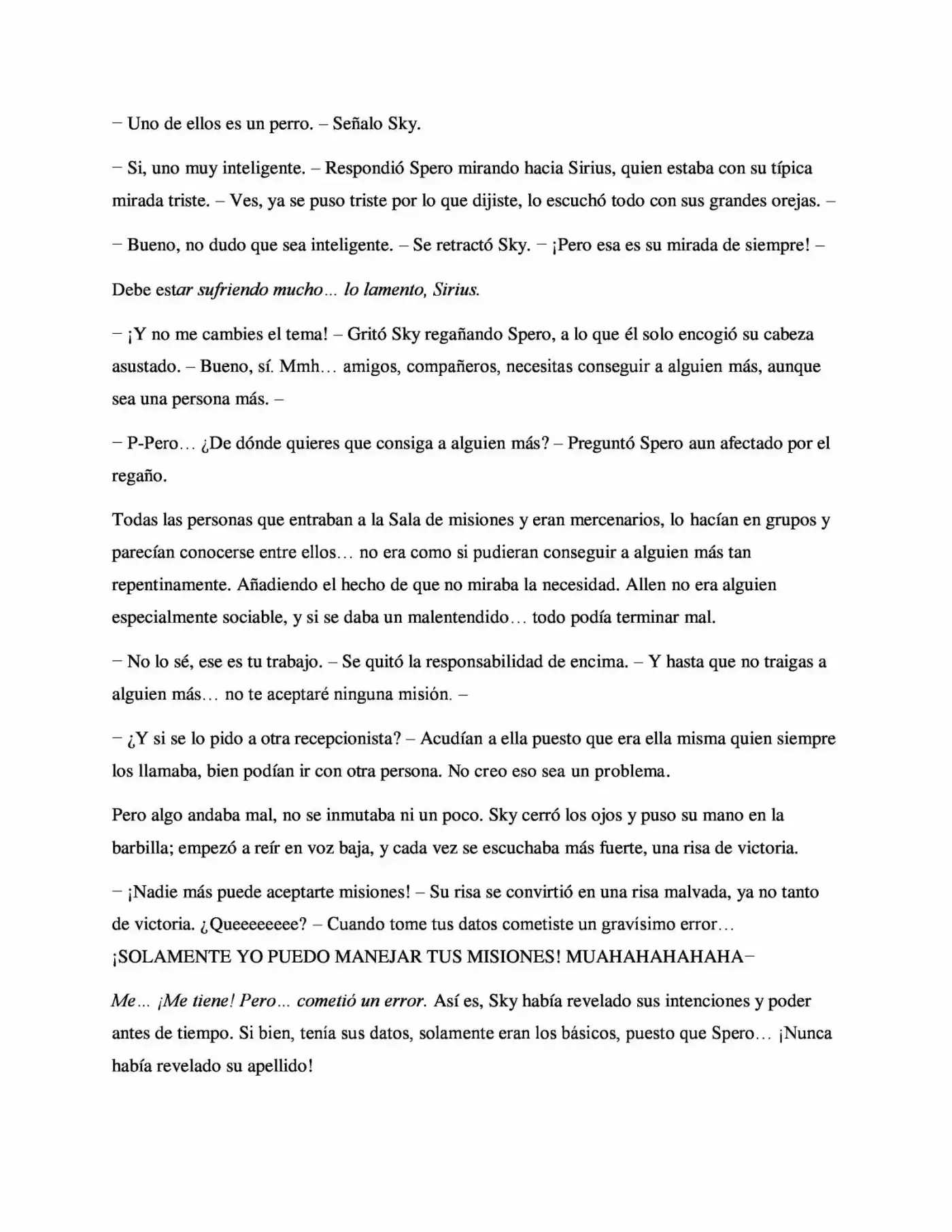 La Profecía Del Héroe (Novela) - Capítulo 23 - Página 16 - LectorTMOo