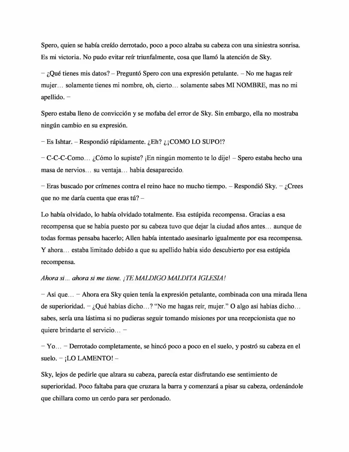 La Profecía Del Héroe (Novela) - Capítulo 23 - Página 17 - LectorTMOo