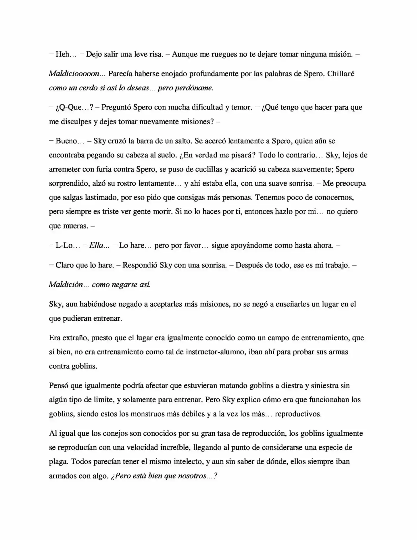 La Profecía Del Héroe (Novela) - Capítulo 23 - Página 18 - LectorTMOo